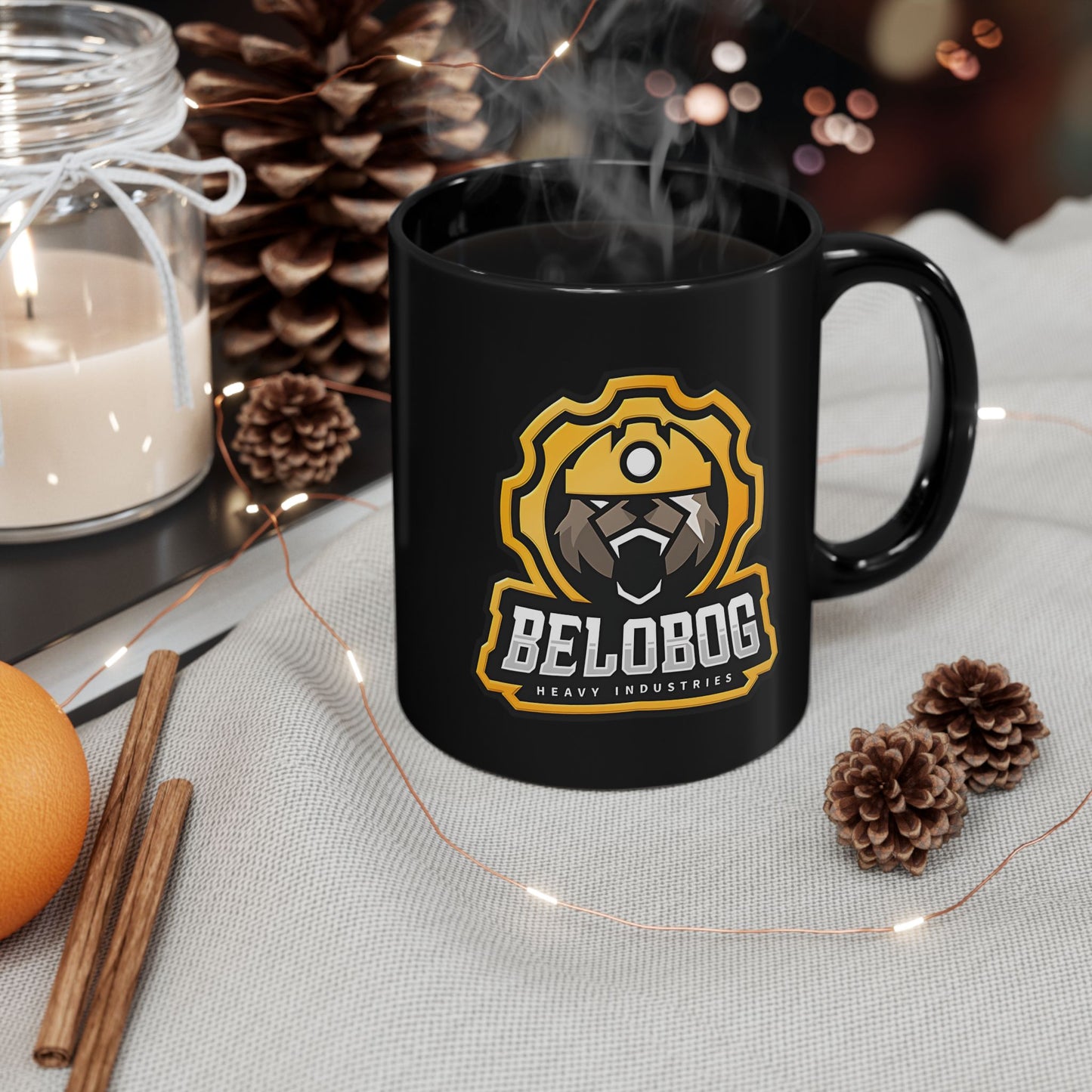 Belobog Heavy Industries from ZZZ 11oz & 15oz Black Mug