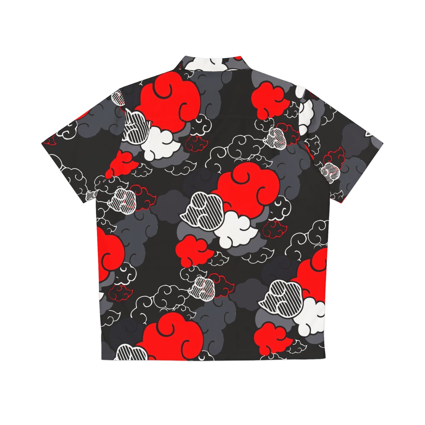 Akatsuki Naruto pattern Hawaiian style Shirt
