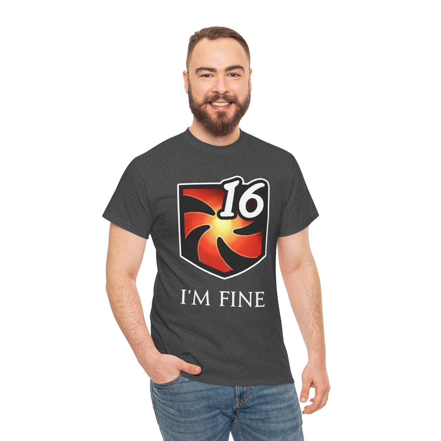 I'm fine - Vulnerability Stacks MMORPG FFXIV Online T Shirt
