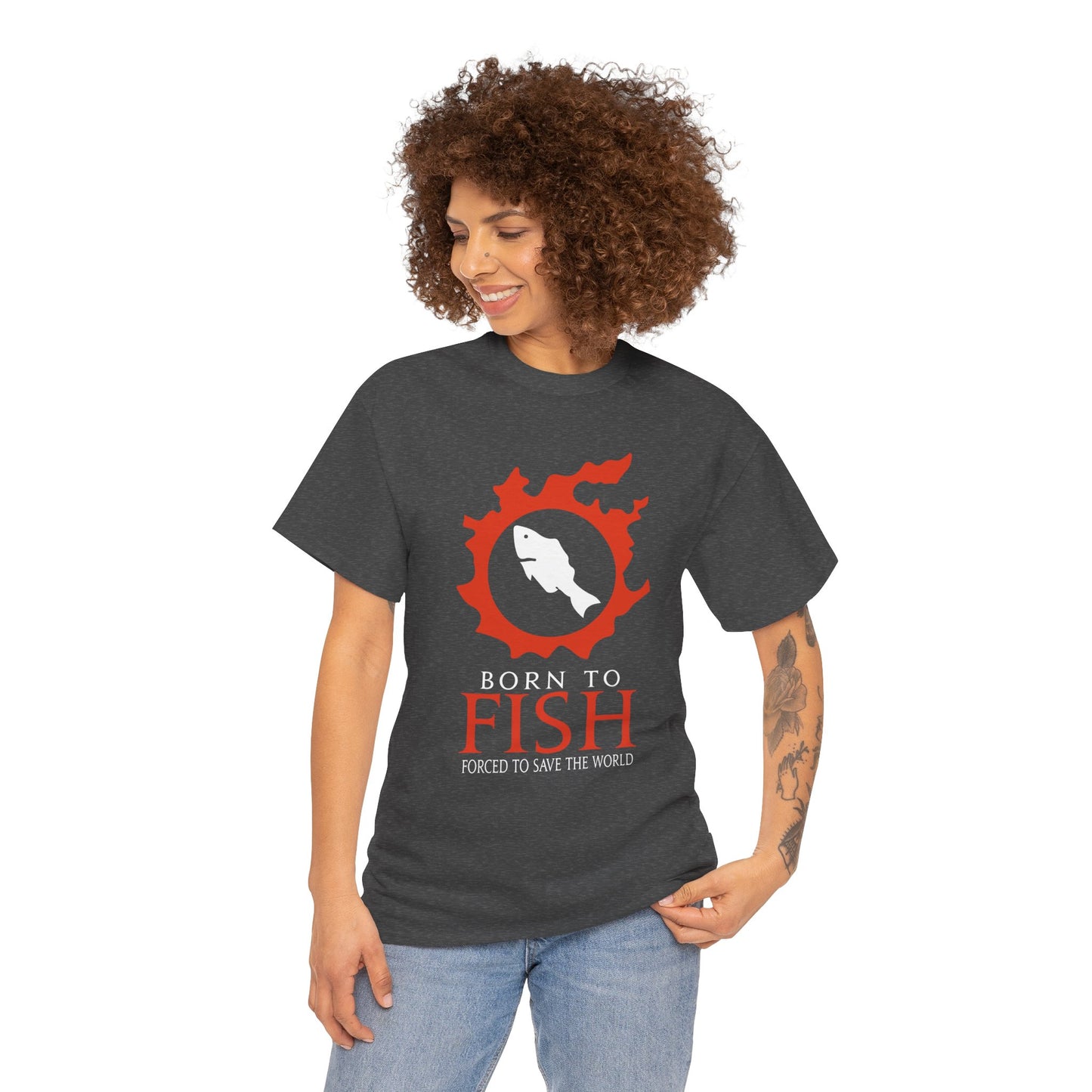 Born to Fish Forced to save the World - Funny FF14 MMORPG meme