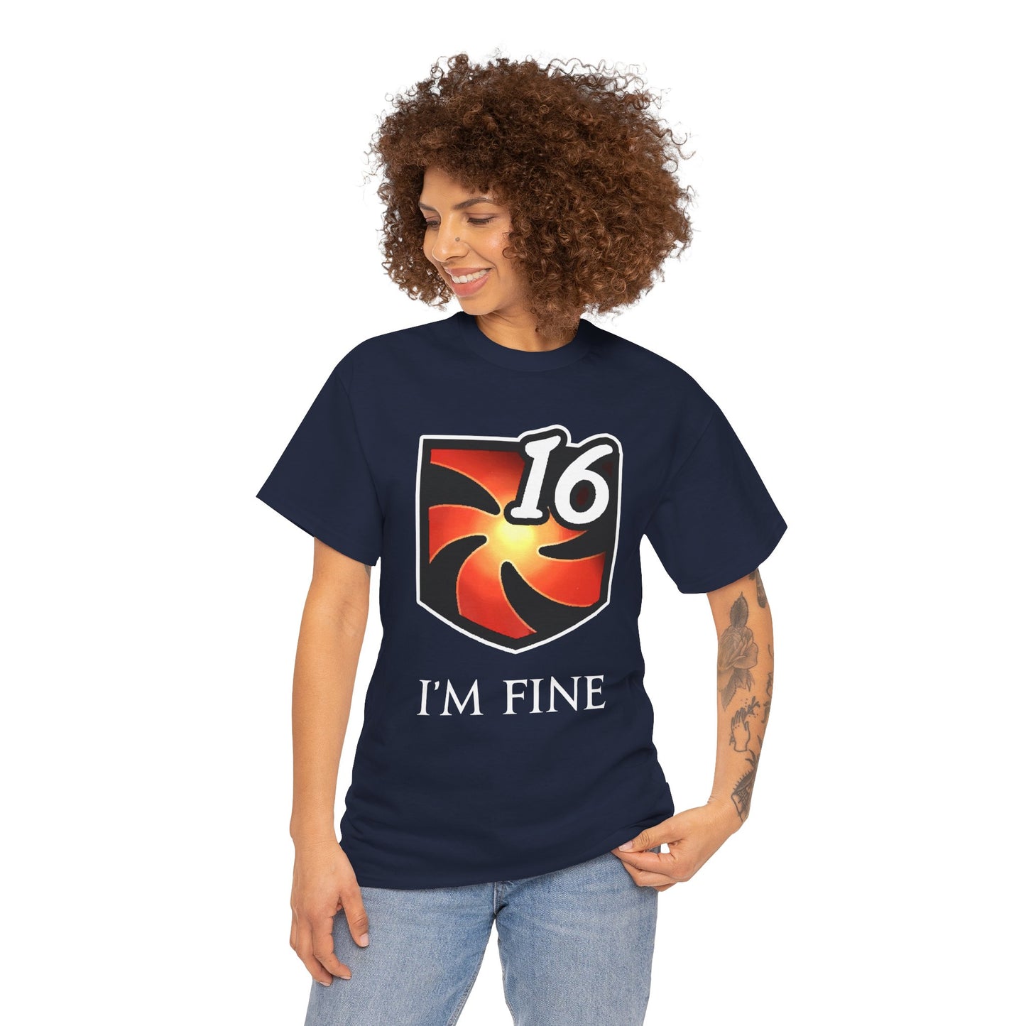 I'm fine - Vulnerability Stacks MMORPG FFXIV Online T Shirt