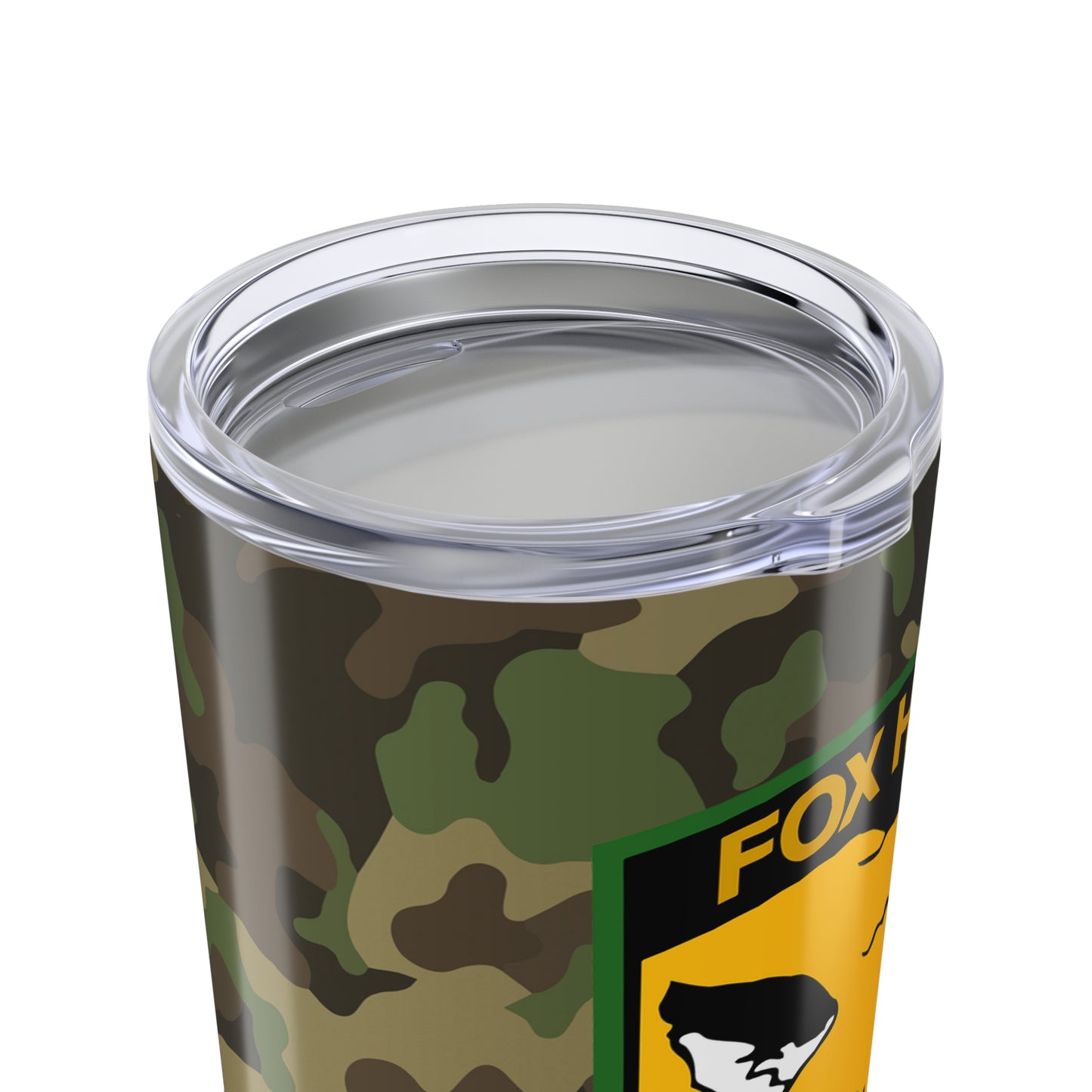 Fox Hound Military Pattern Metal Gear Tumbler 20oz
