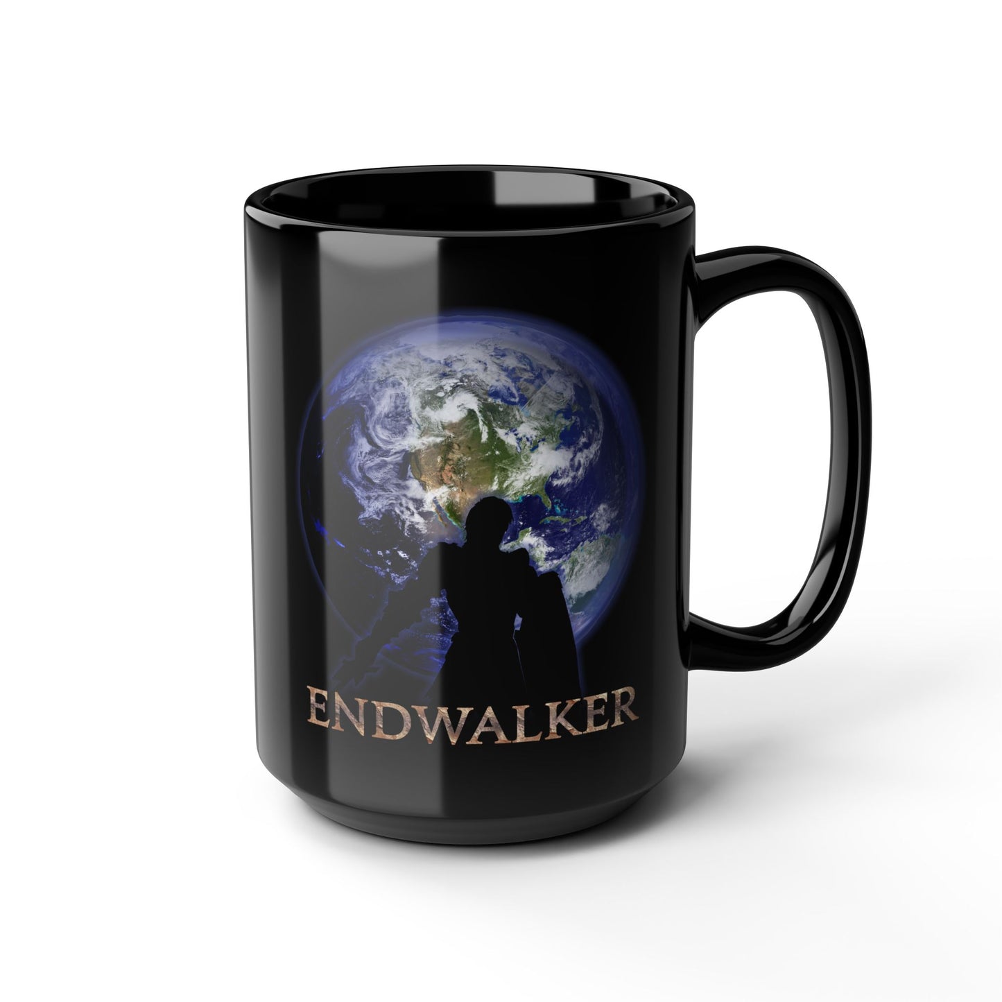 The Endwalker Warrior of light FFXIV 11 & 15oz Black Mug