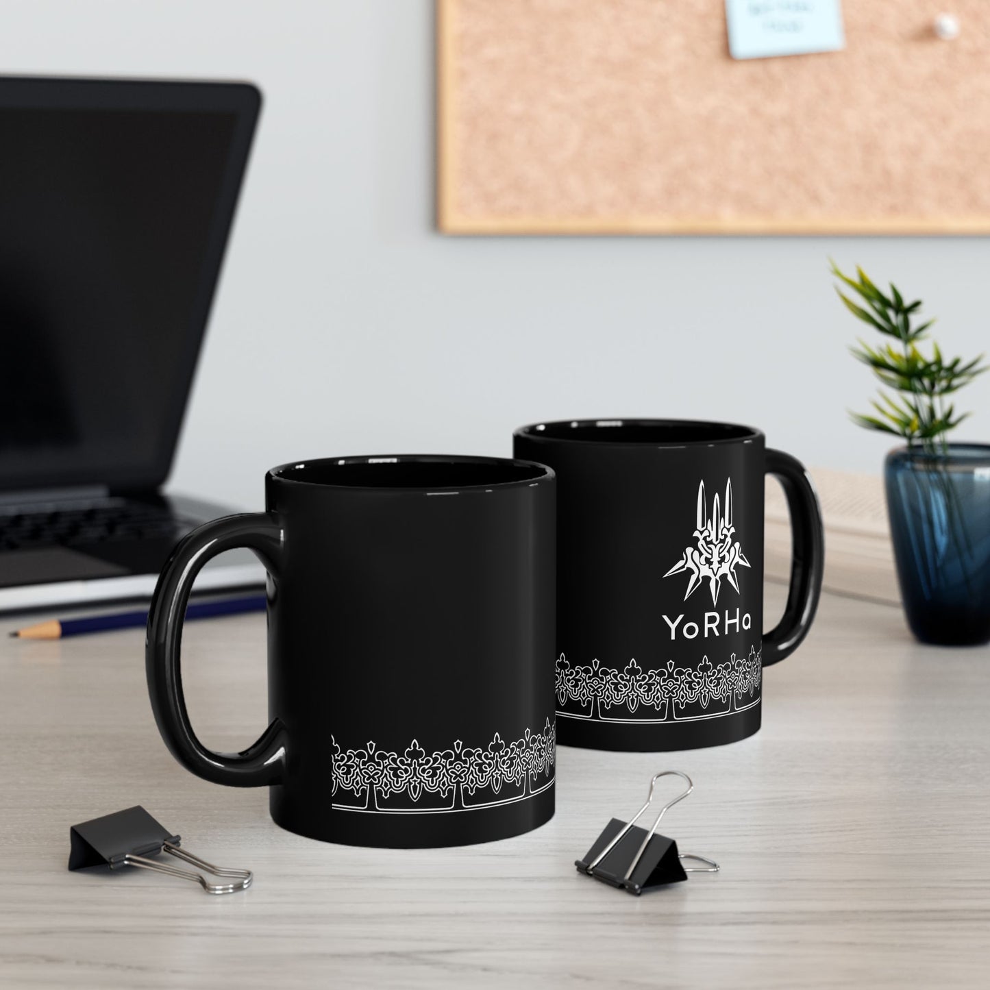 YoRHa NieR Automata 11 & 15oz Black Mug