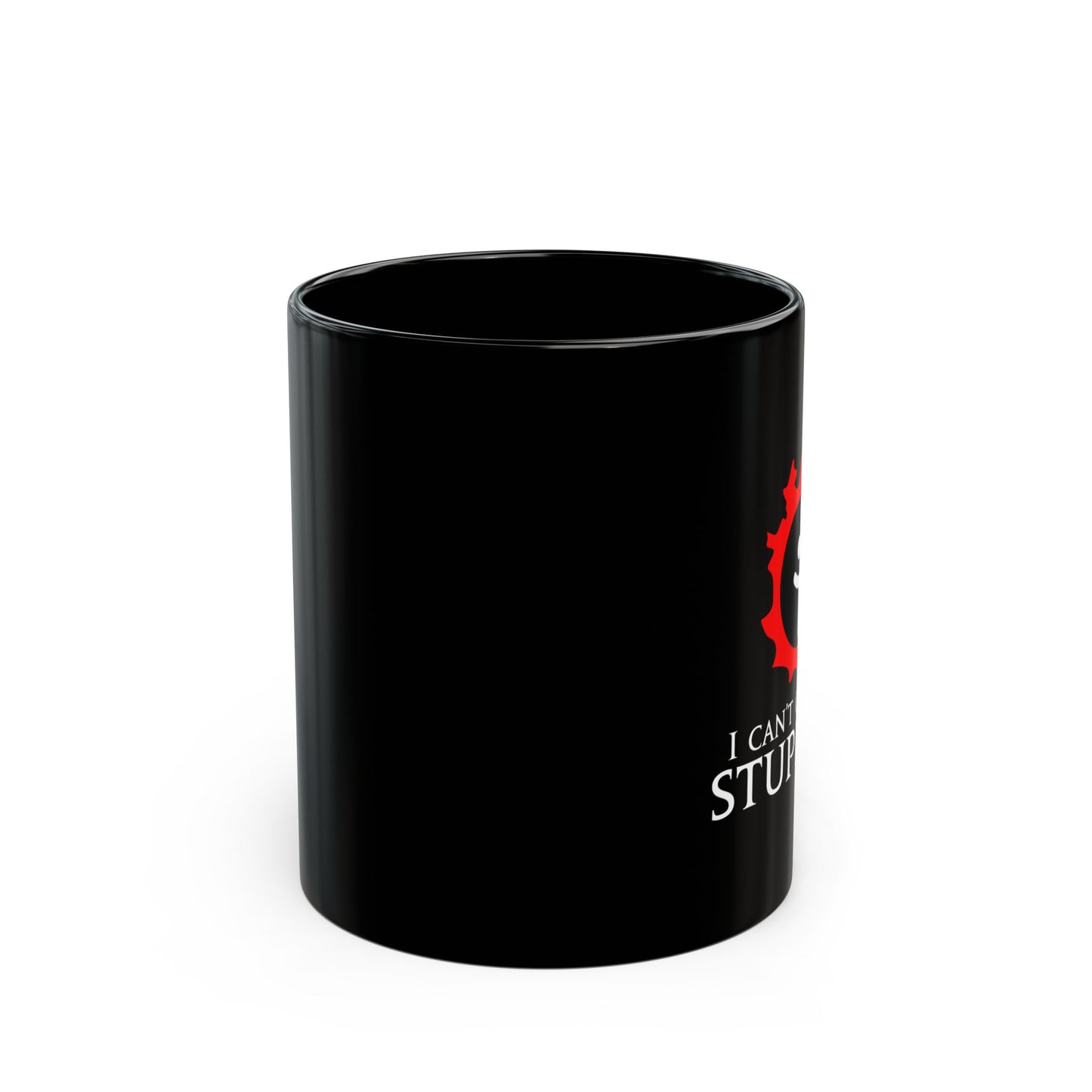 White Mage - I can't out-heal Stupidity FFXIV 15oz & 11oz Black Mug
