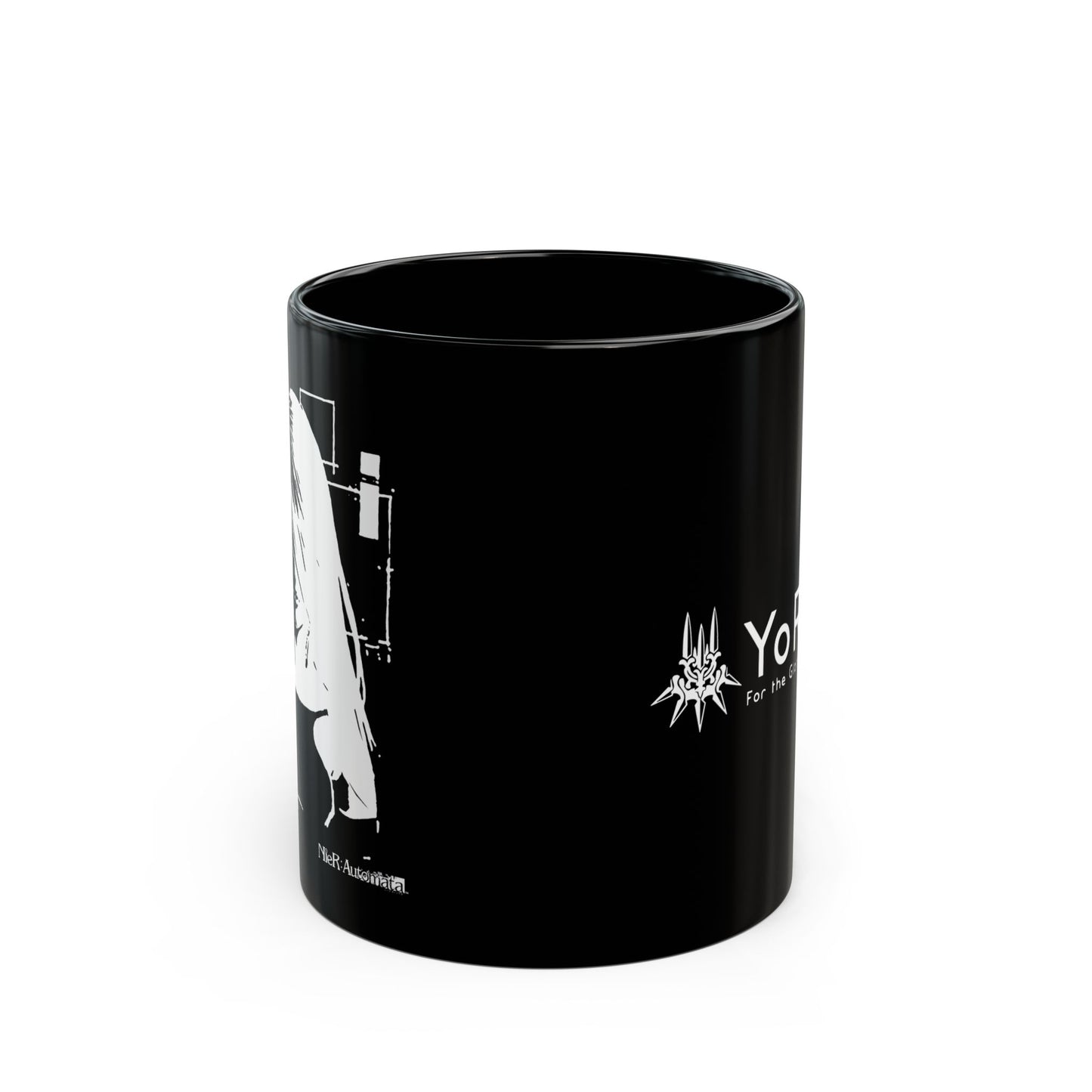 NieR Automata A2 YoRHa 11-ounce Black Mug