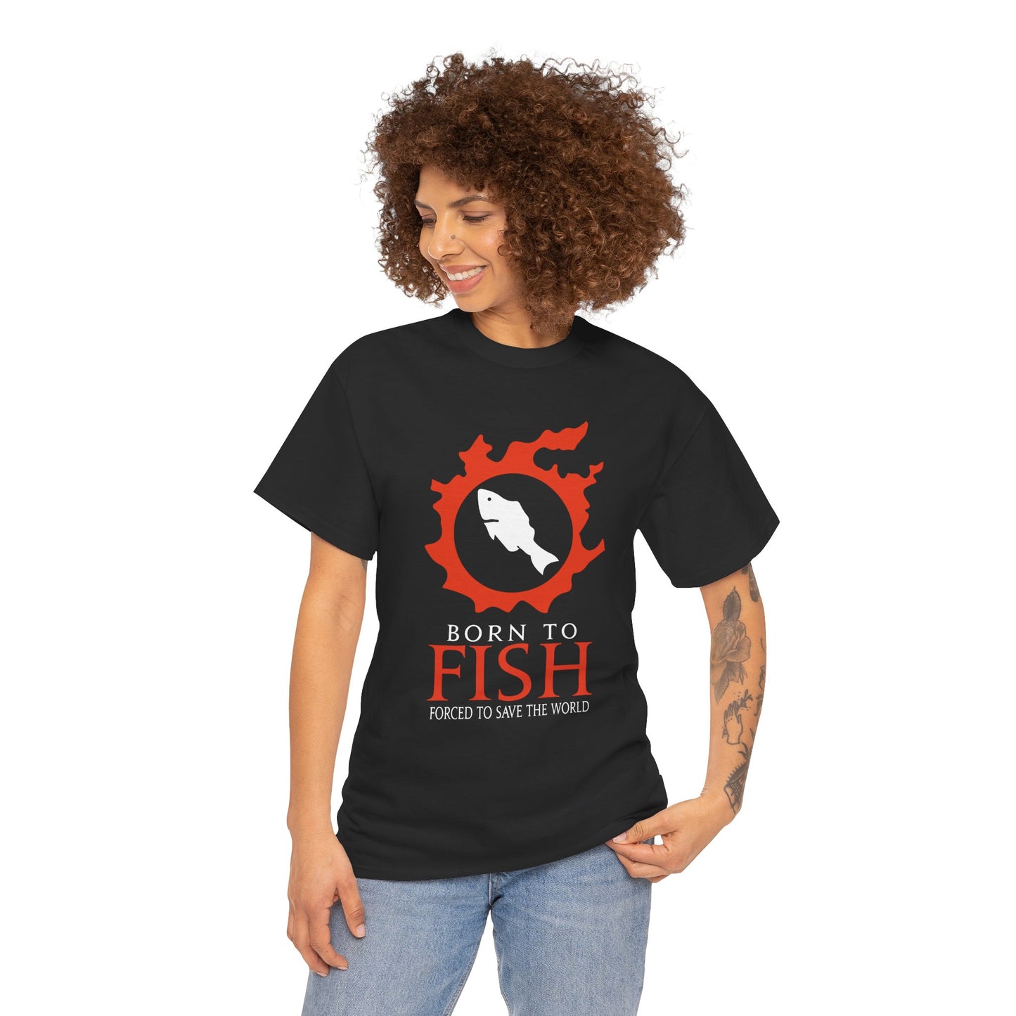 Born to Fish Forced to save the World - Funny FF14 MMORPG meme