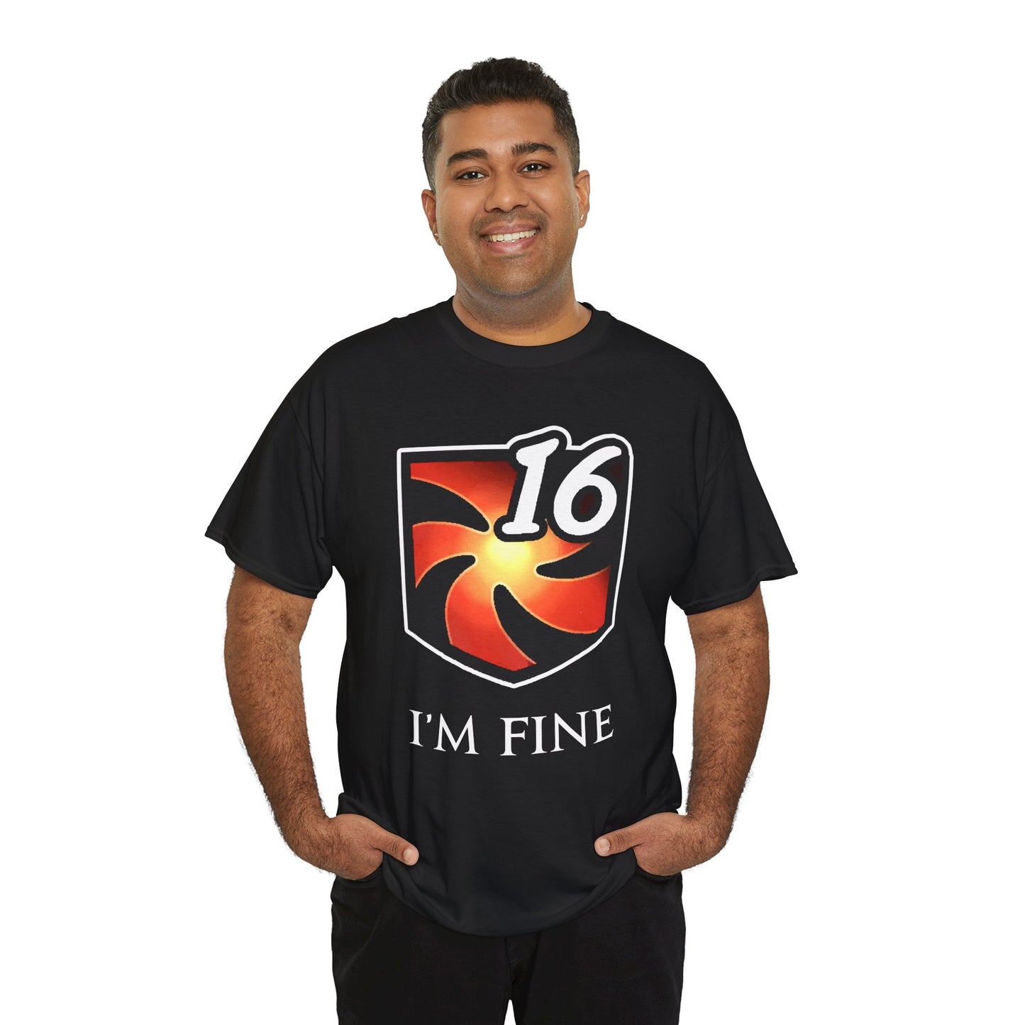 I'm fine - Vulnerability Stacks MMORPG FFXIV Online T Shirt