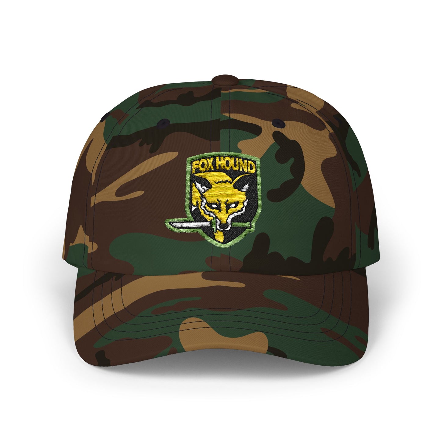 FOX HOUND - Metal Gear Embroidery Cap
