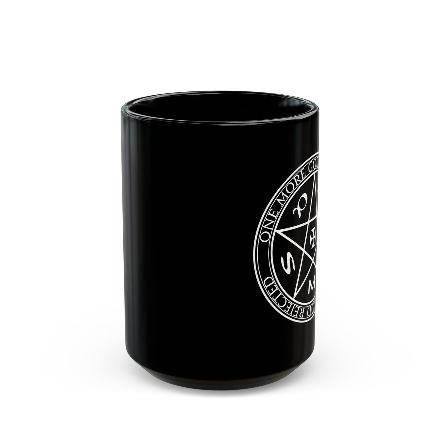 One More God Rejected - Shin Megami Tensei 11 & 15oz Black Mug