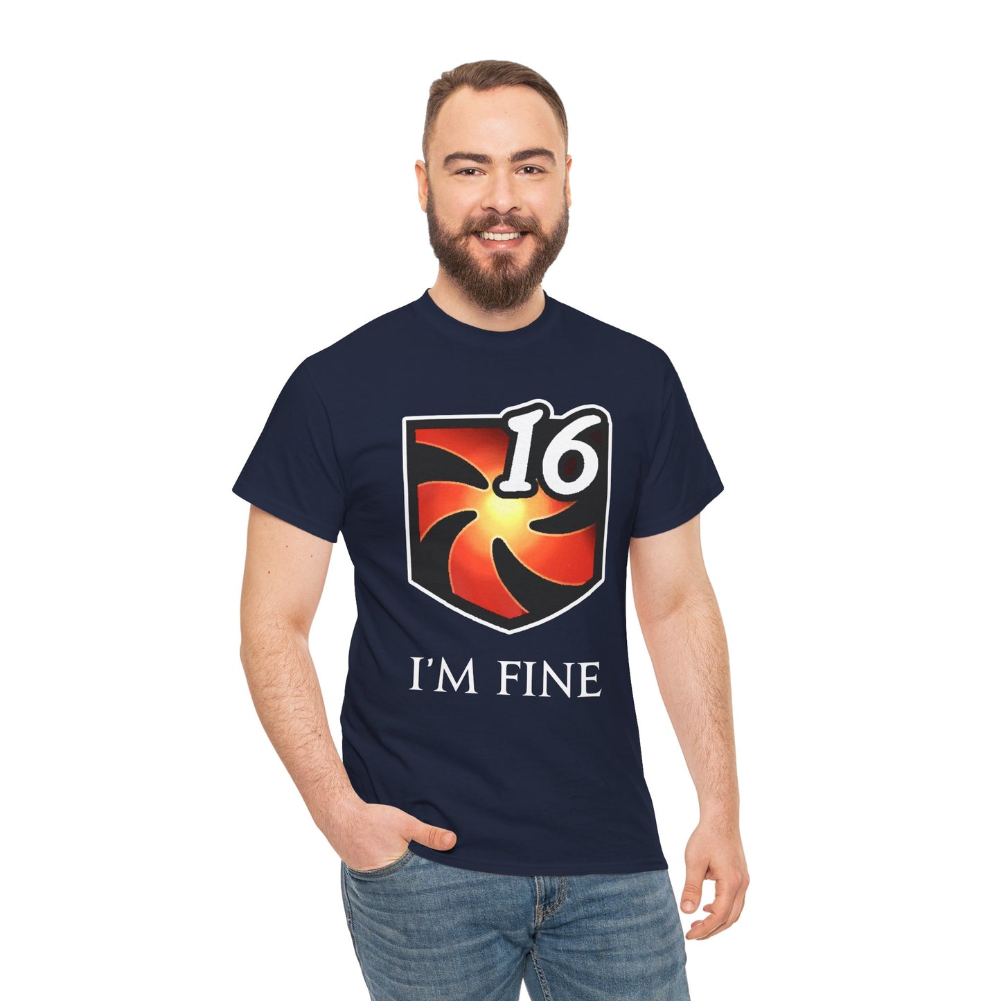 I'm fine - Vulnerability Stacks MMORPG FFXIV Online T Shirt