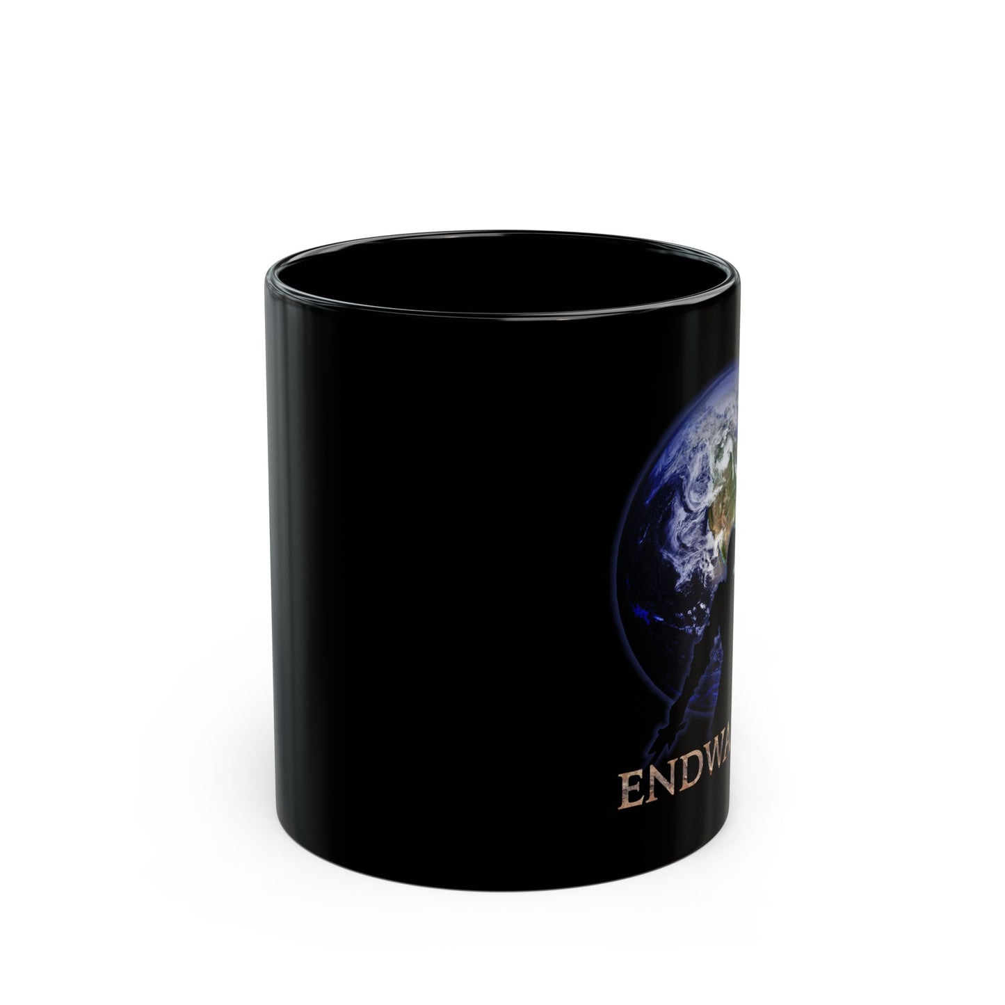 The Endwalker Warrior of light FFXIV 11 & 15oz Black Mug