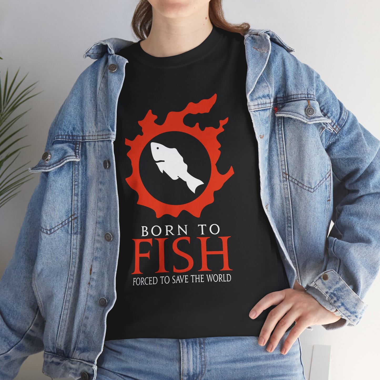 Born to Fish Forced to save the World - Funny FF14 MMORPG meme