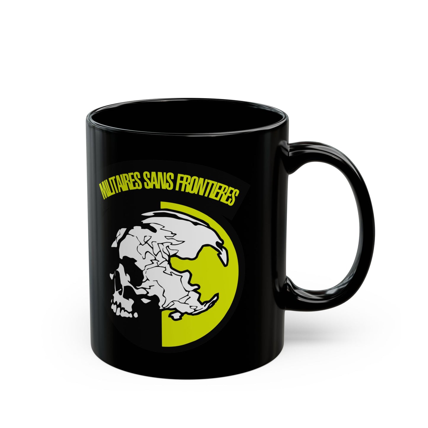 MSF Militaire sans Frontieres - Metal Gear 11 & 15 oz Black Mug