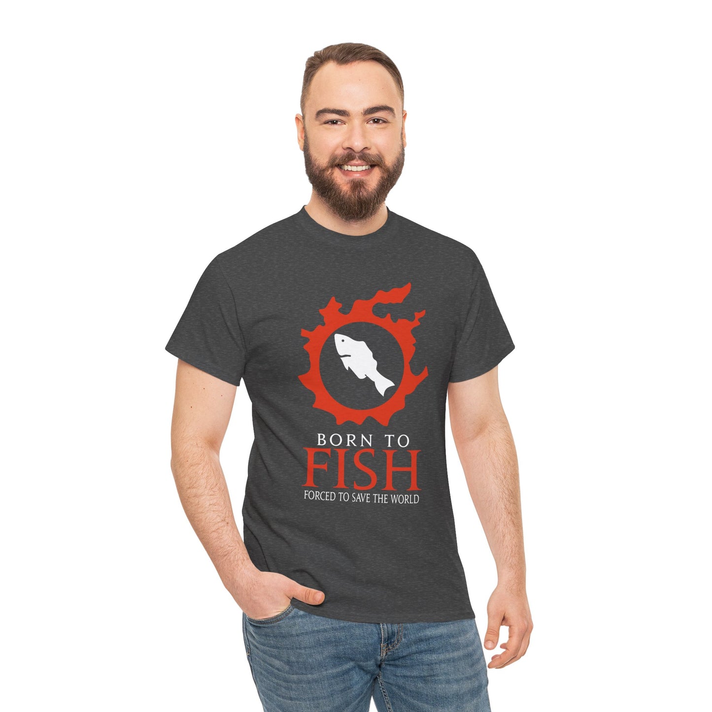 Born to Fish Forced to save the World - Funny FF14 MMORPG meme