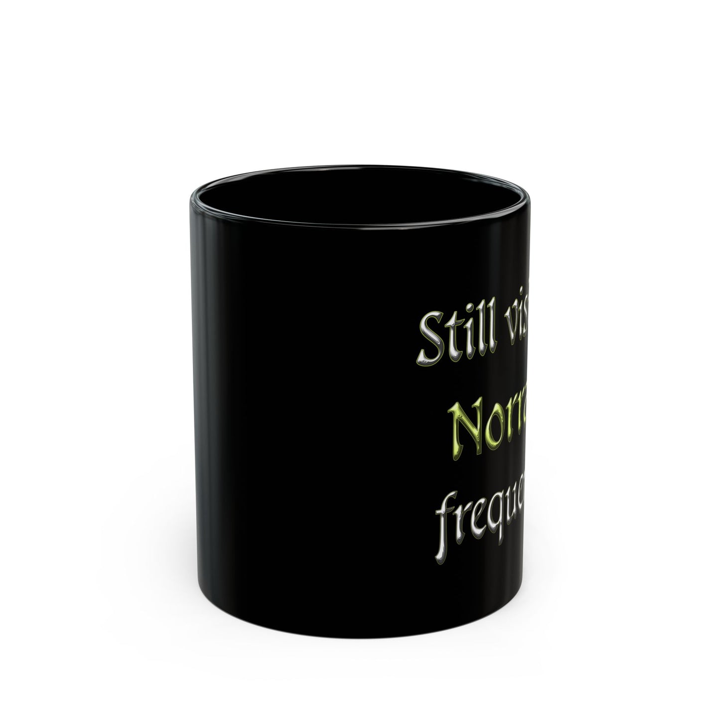 Still visiting Norrath Frequently Everquest 11 & 15oz Black Mug