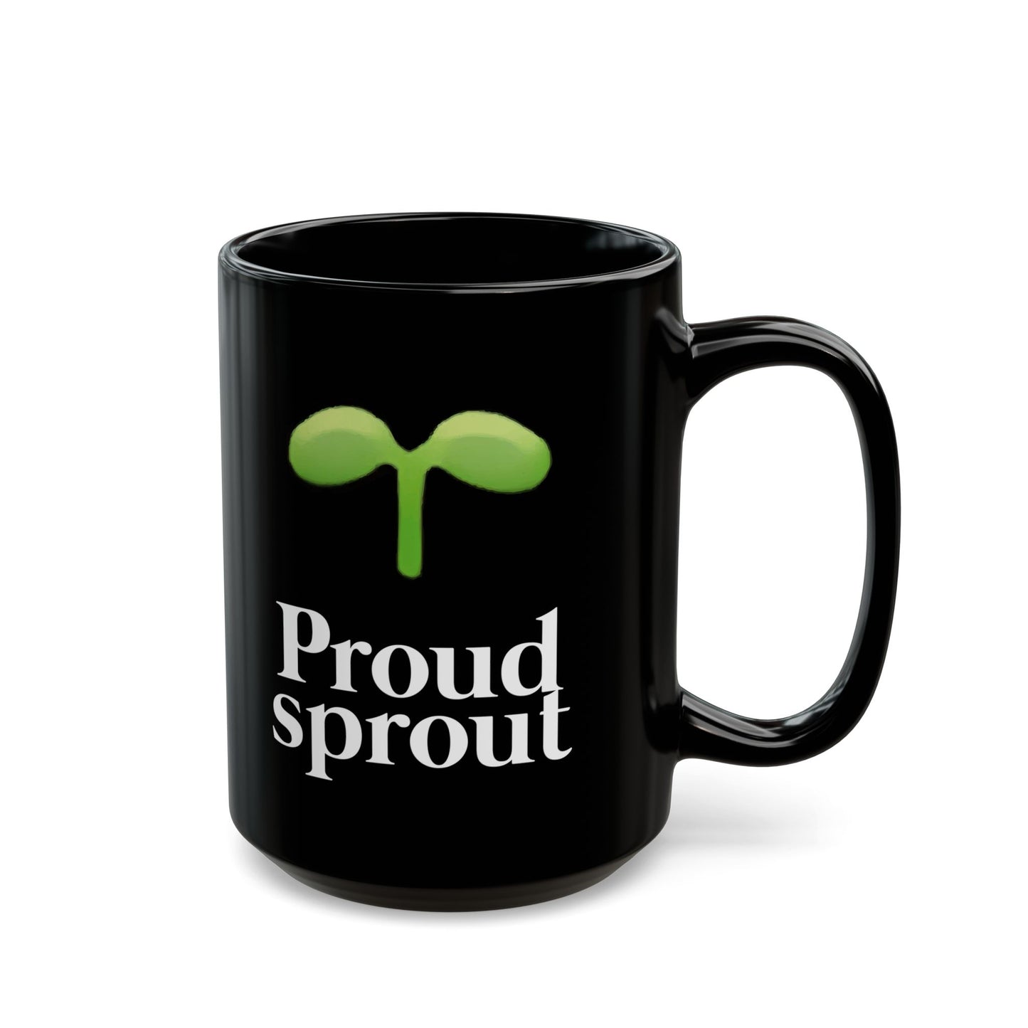 Proud Sprout - For starters in Eorzea FFXIV 11 & 15oz Black Mug