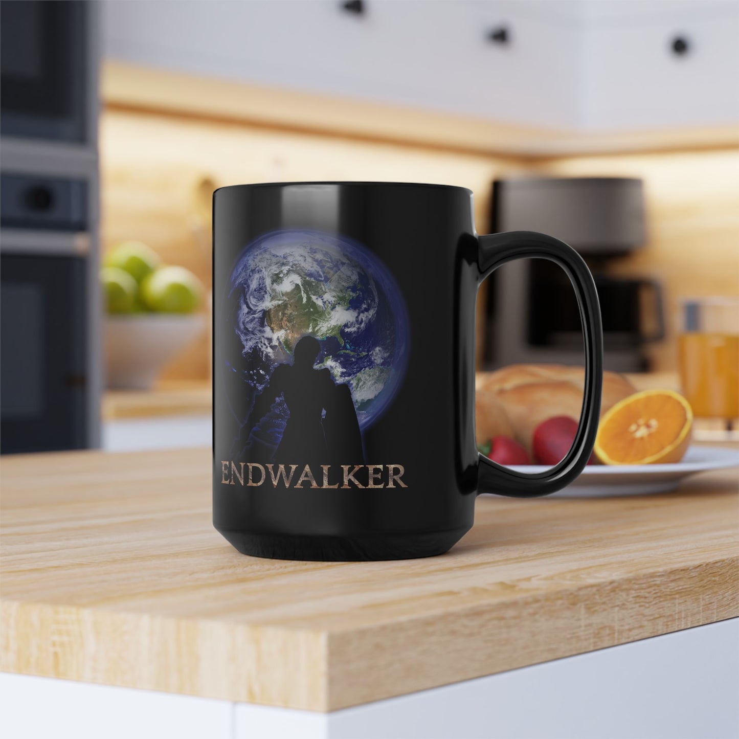 The Endwalker Warrior of light FFXIV 11 & 15oz Black Mug