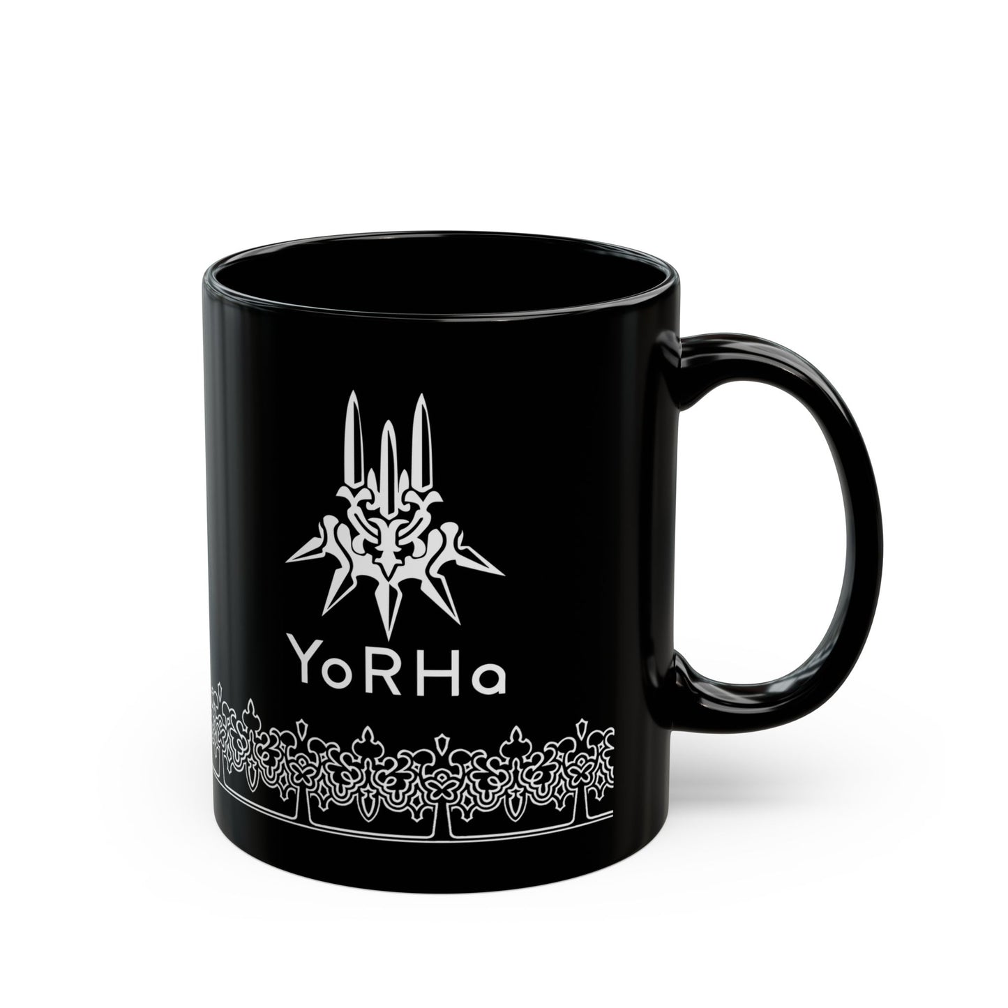 YoRHa NieR Automata 11 & 15oz Black Mug