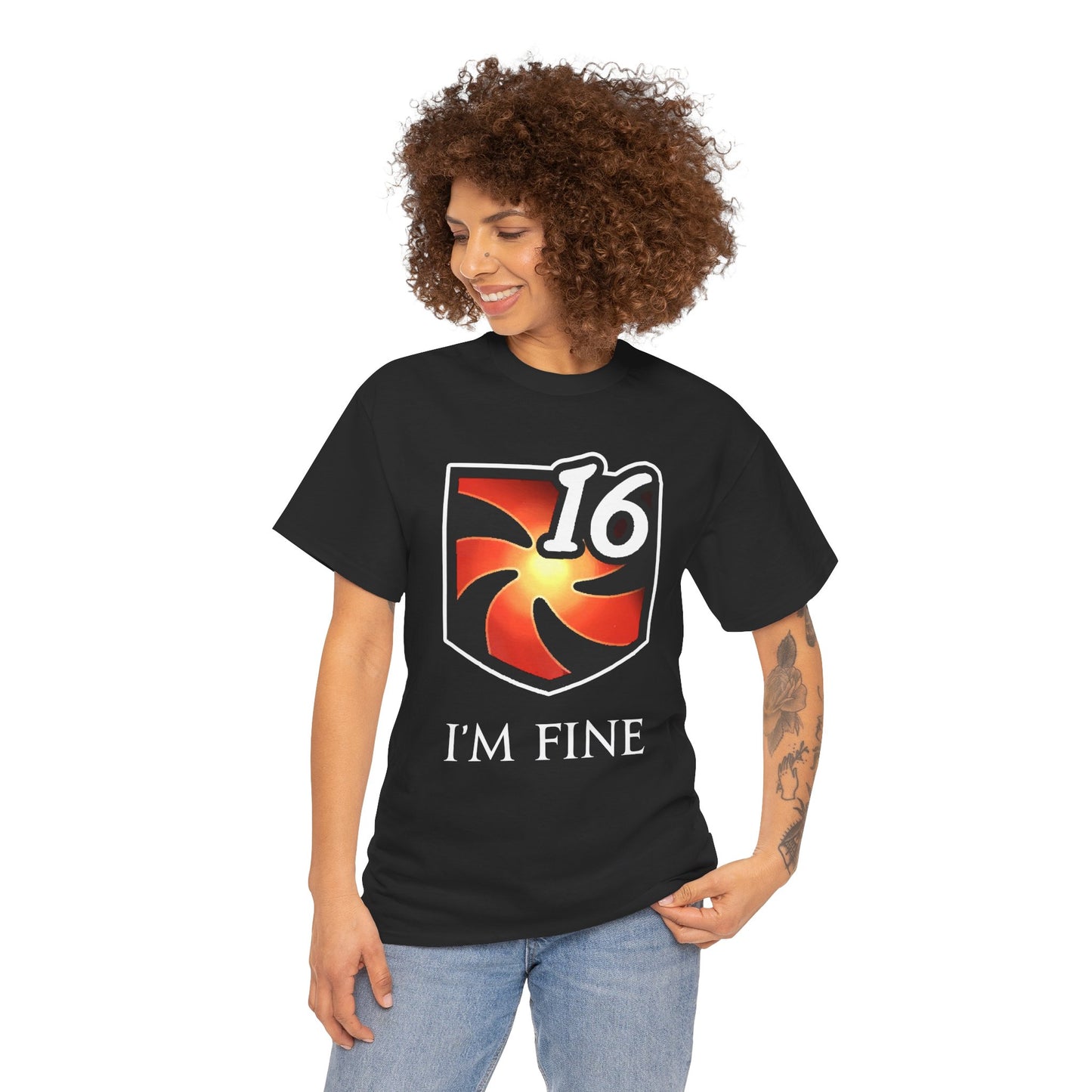 I'm fine - Vulnerability Stacks MMORPG FFXIV Online T Shirt