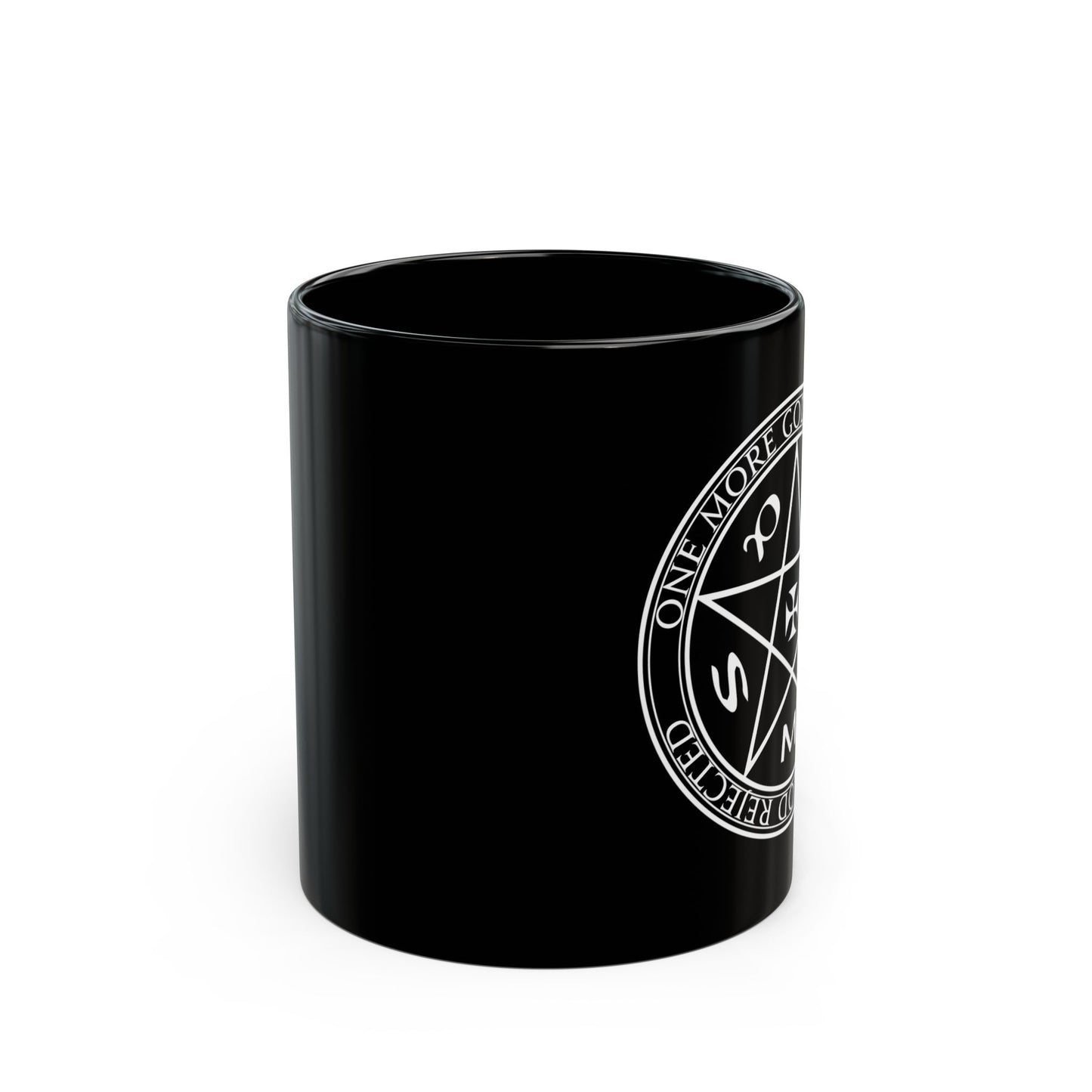 One More God Rejected - Shin Megami Tensei 11 & 15oz Black Mug