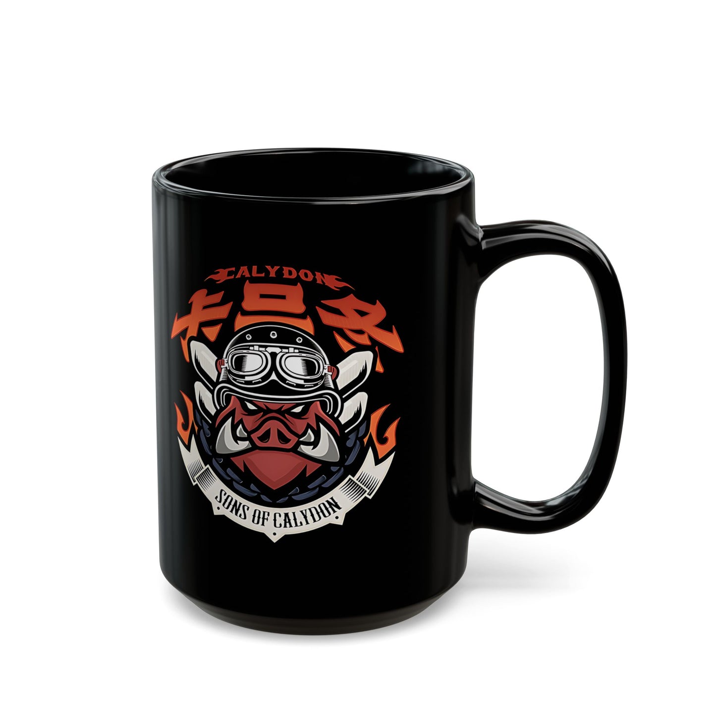 Sons of Calydon from ZZZ 11oz & 15oz Black Mug