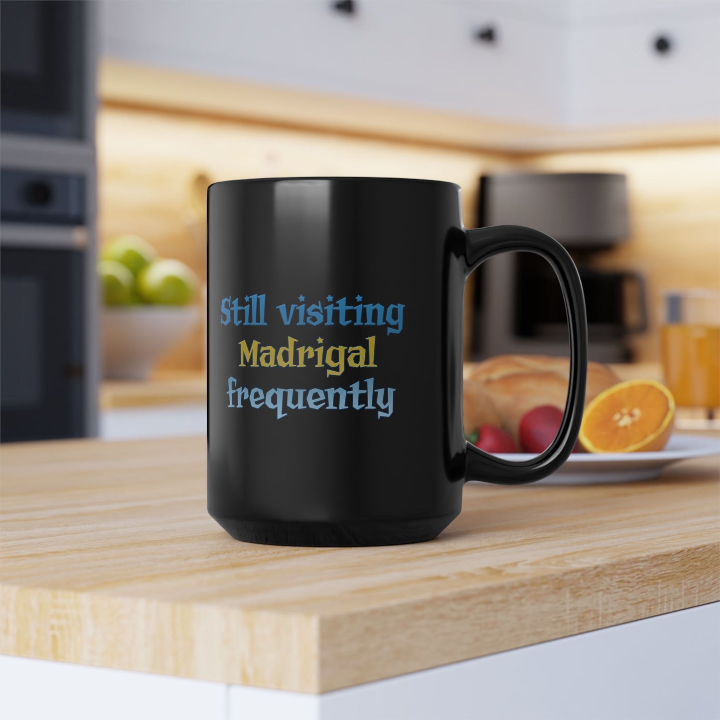 Still visiting Madrigal frequently Flyff Universe 11oz & 15oz Black Mug
