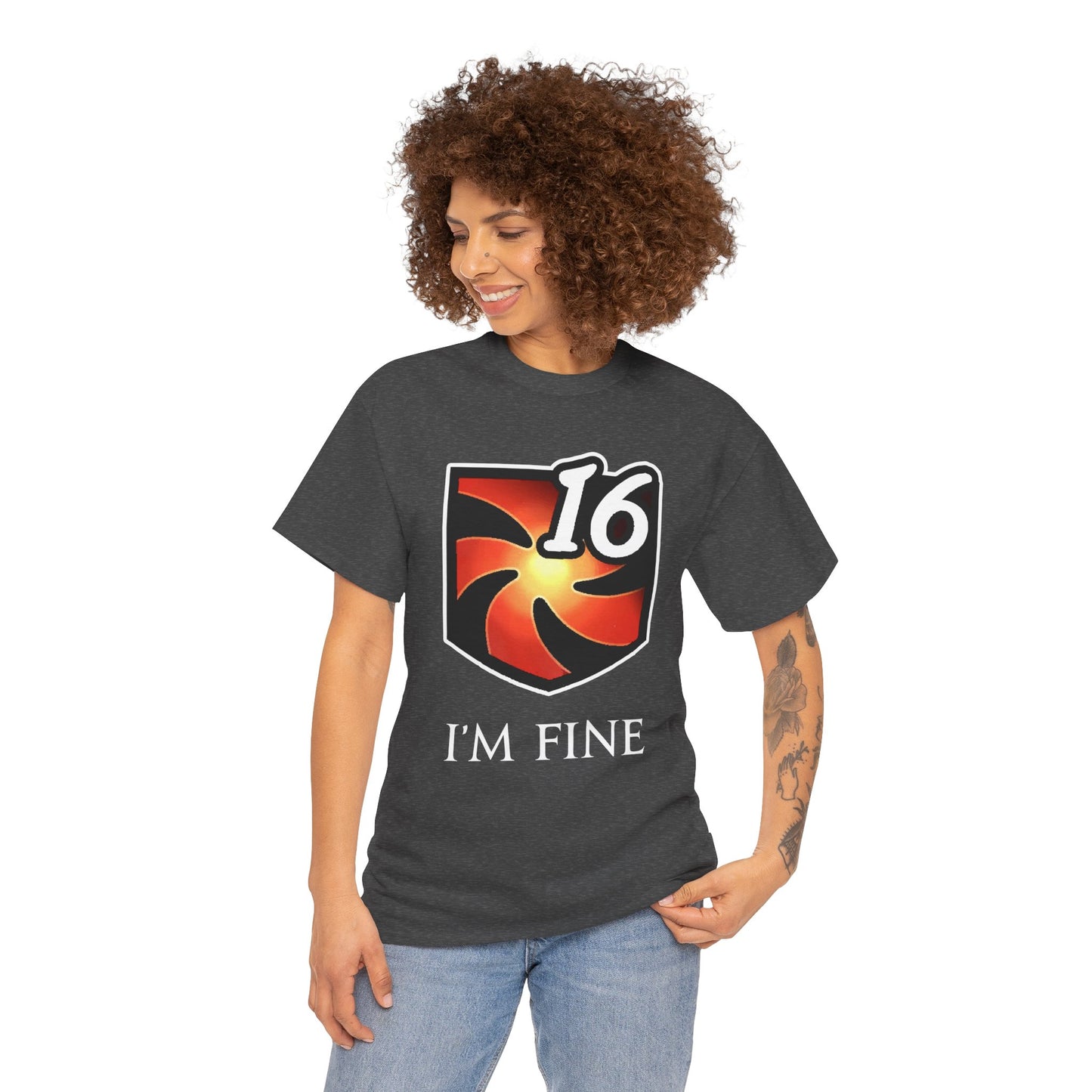 I'm fine - Vulnerability Stacks MMORPG FFXIV Online T Shirt
