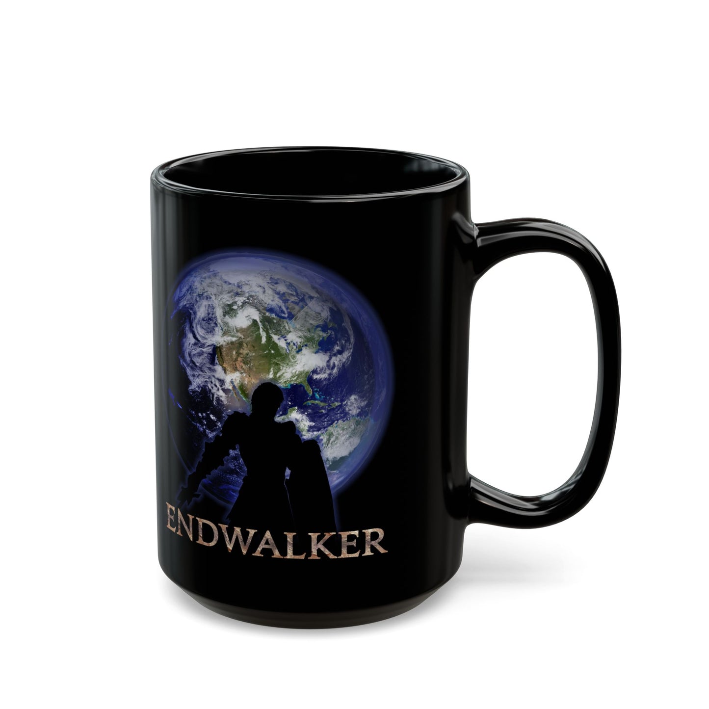 The Endwalker Warrior of light FFXIV 11 & 15oz Black Mug