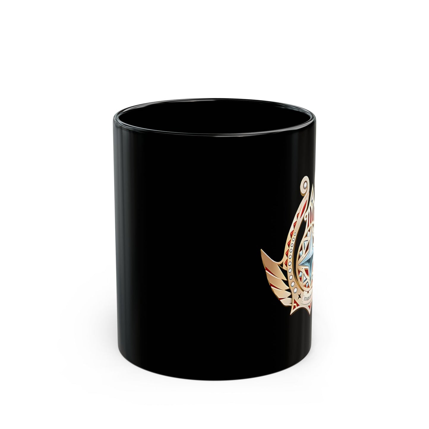 Stars of Lyra from ZZZ 11oz & 15oz Black Mug