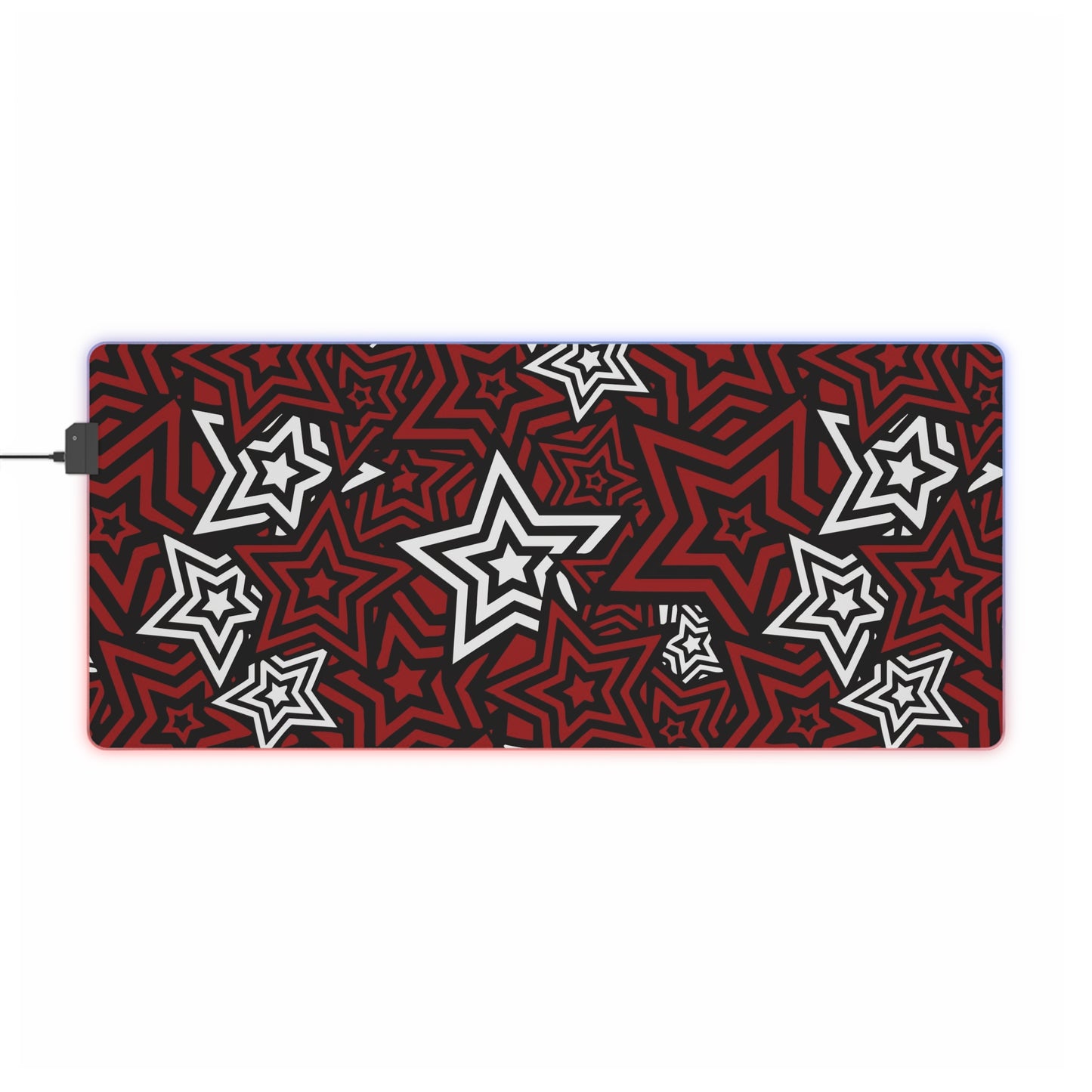 LED Gaming Mouse Pad - Persona 5 UI Design