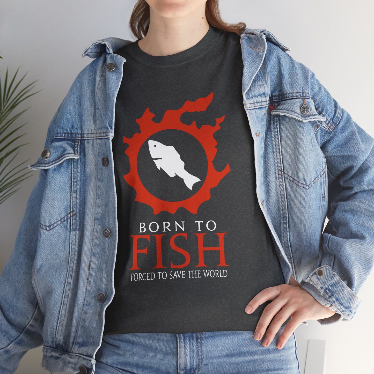 Born to Fish Forced to save the World - Funny FF14 MMORPG meme