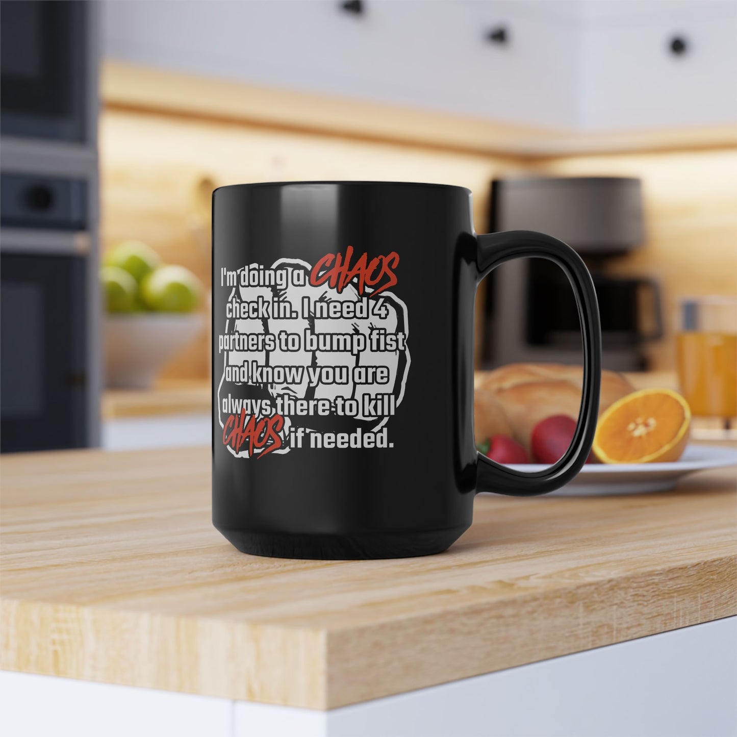 Stranger of paradise forming a party to defeat CHAOS! Final Fantasy Origins 11 & 15 ounce Black Mug