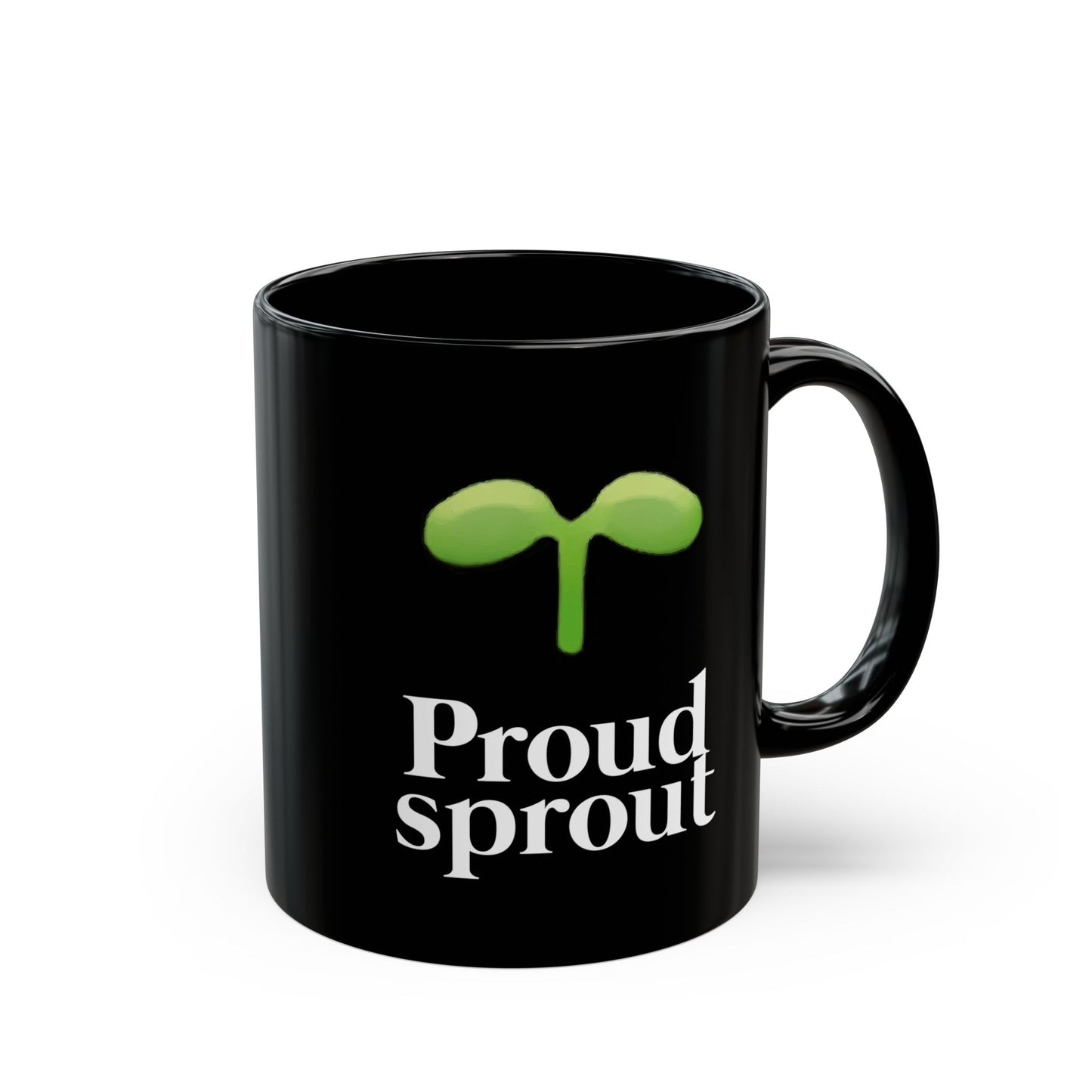 Proud Sprout - For starters in Eorzea FFXIV 11 & 15oz Black Mug