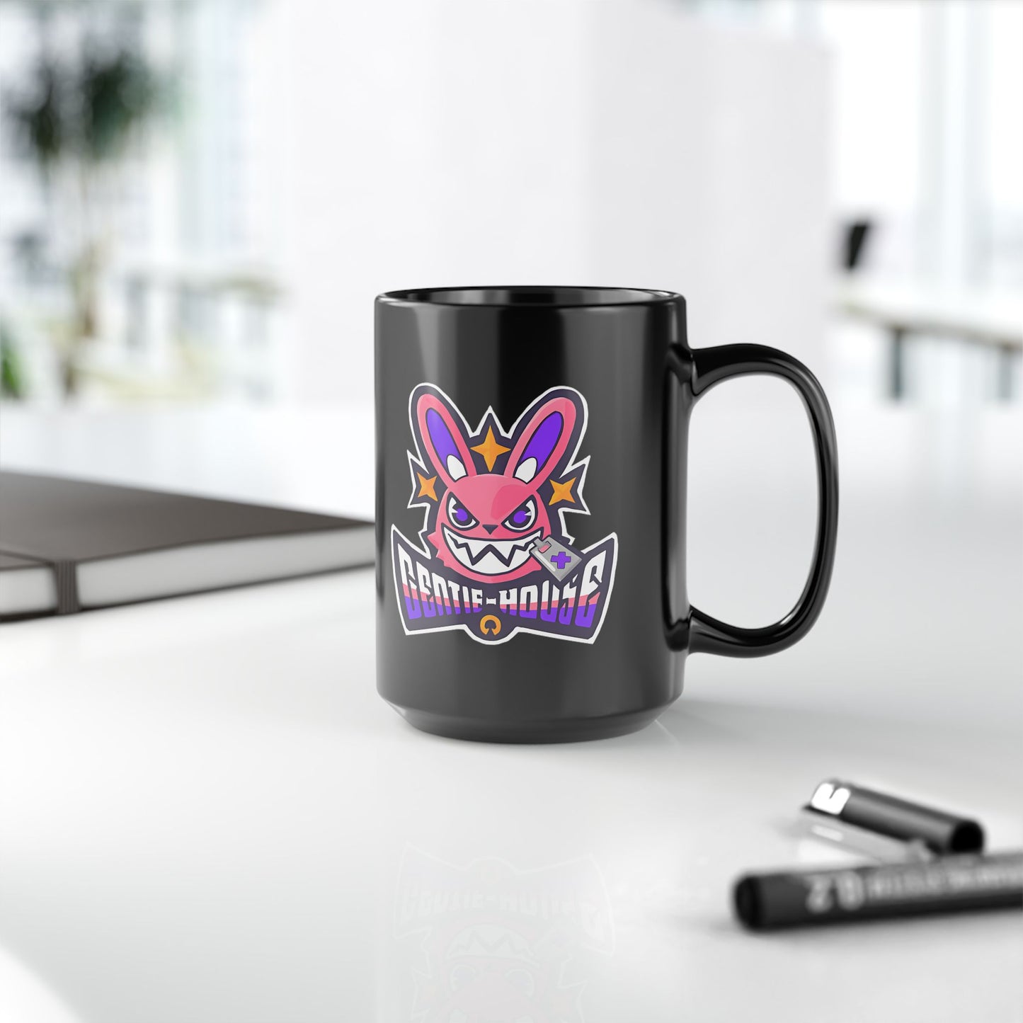 Cunning Hares from ZZZ 11oz & 15oz Black Mug