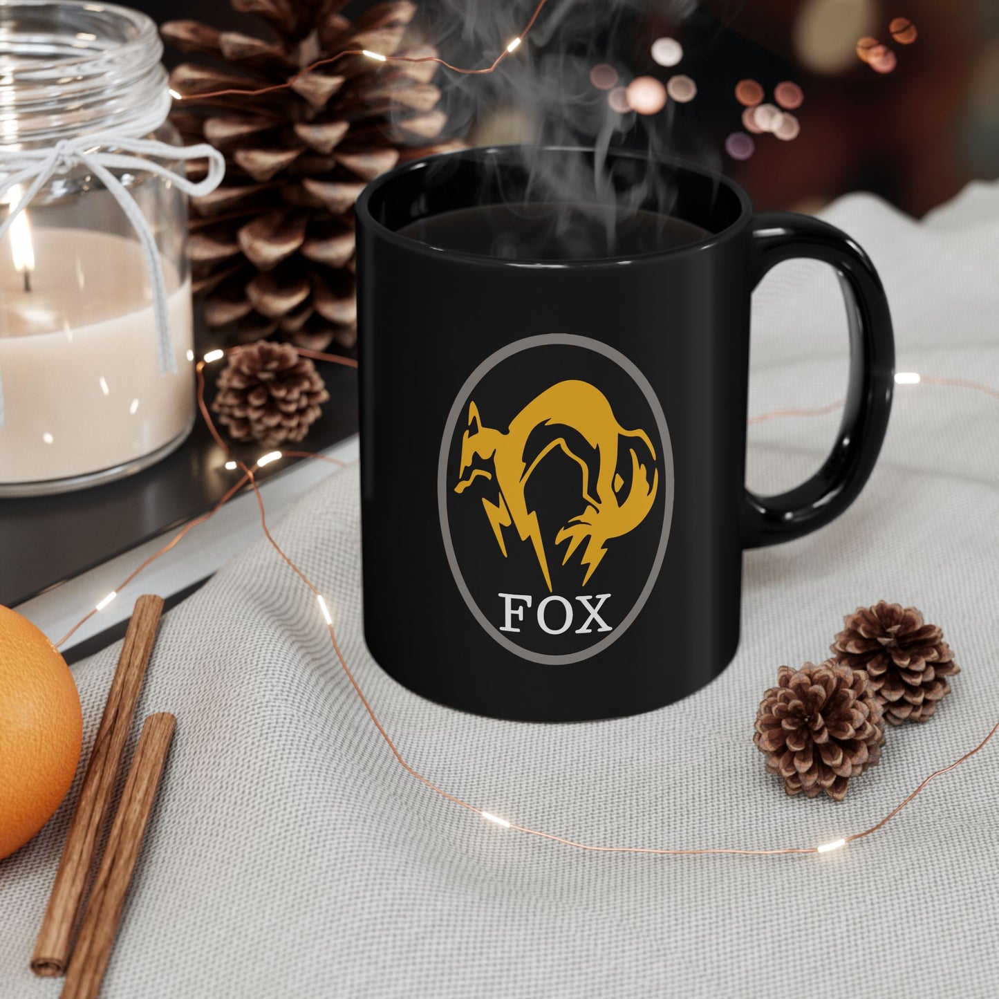 FOX - Metal Gear 11 & 15oz Black Mug