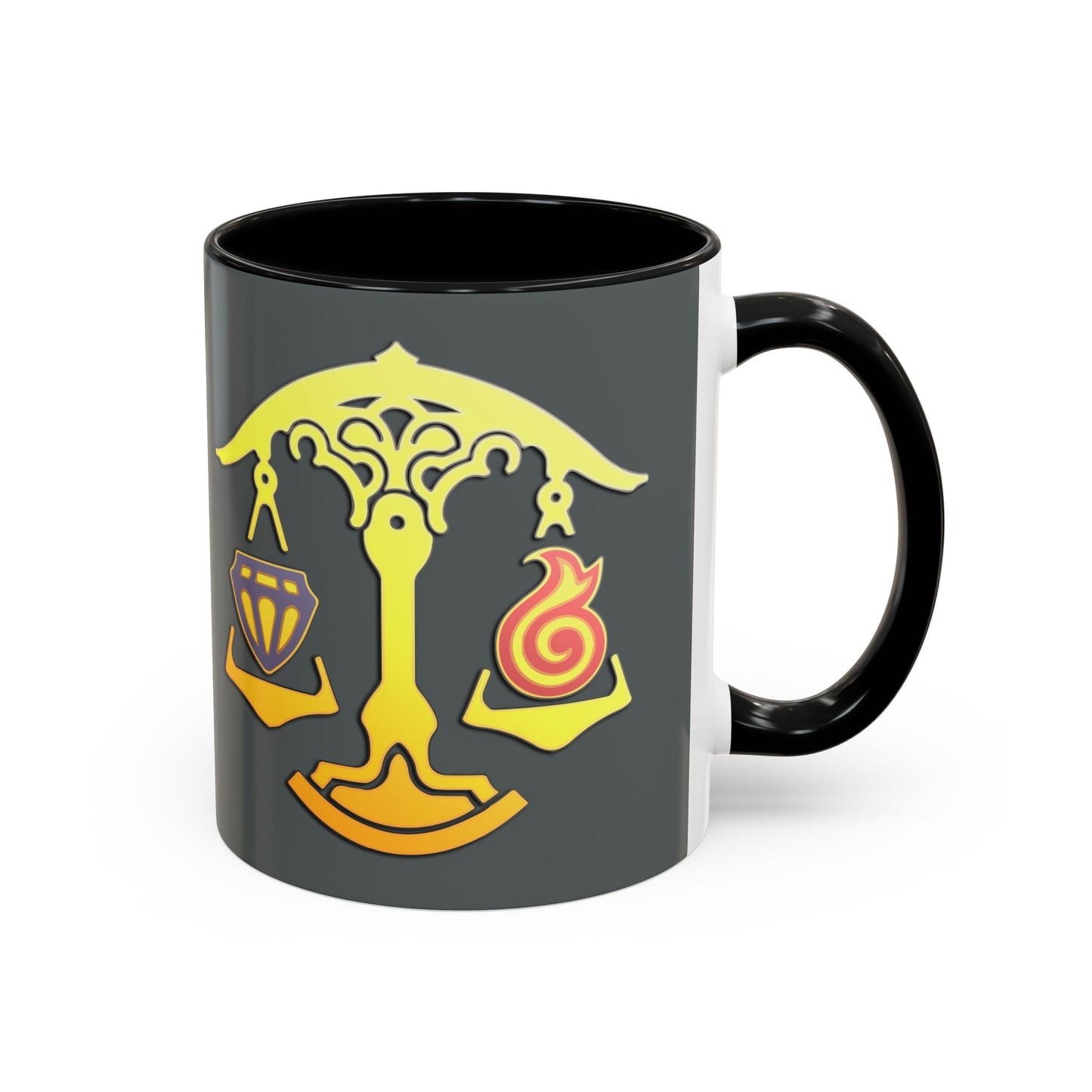 The Immortal Flames from Ul'dah FFXIV 11-ounce Dark Gray Mug