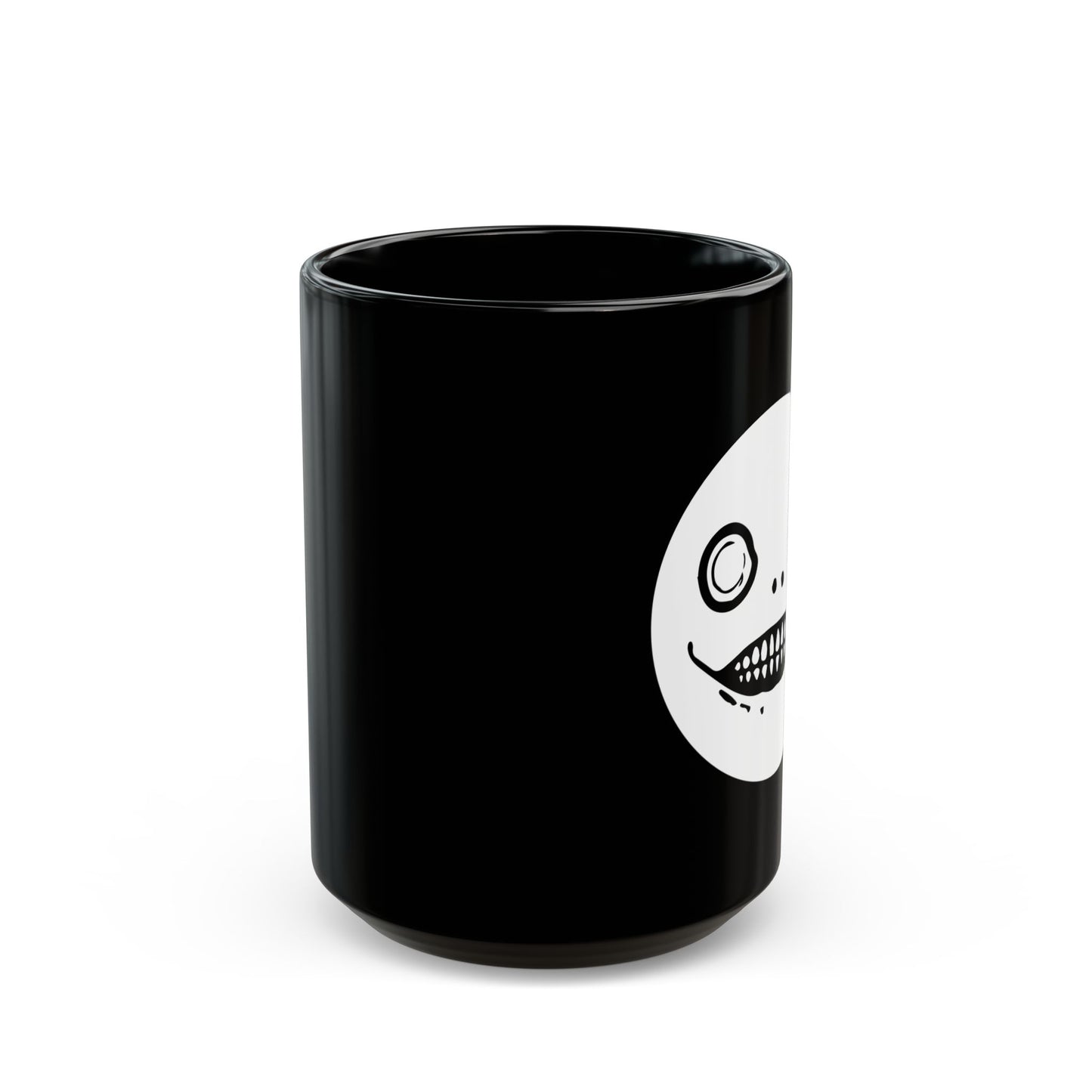 Emil / Yoko Taro face maks NieR Series 11 & 15oz Black Mug