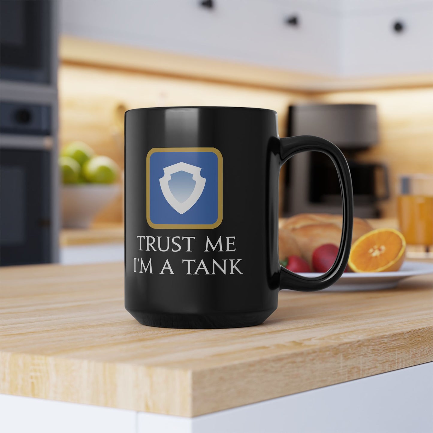 Trust me I'm a Tank FFXIV 11 & 15oz Black Mug