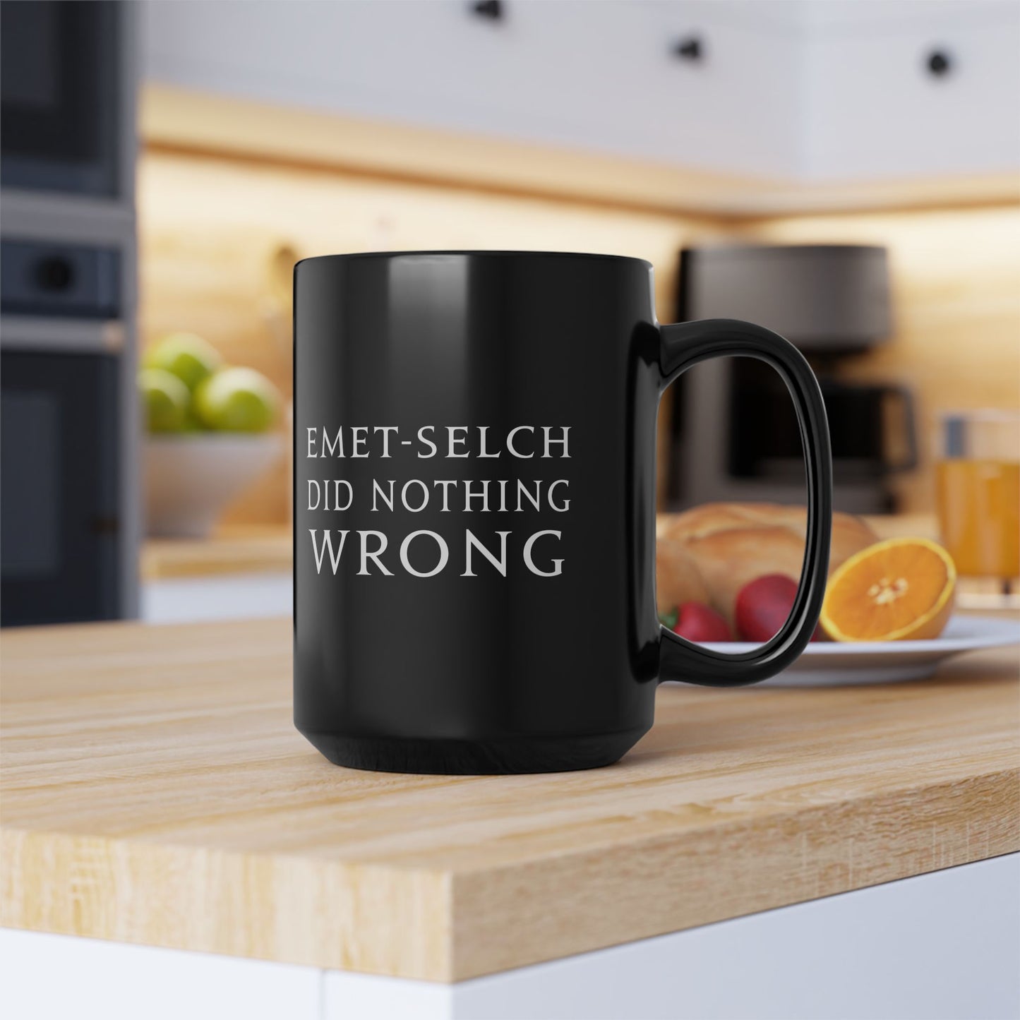 Emet-Selch Did nothing wrong FFXIV 11 & 15oz Black Mug