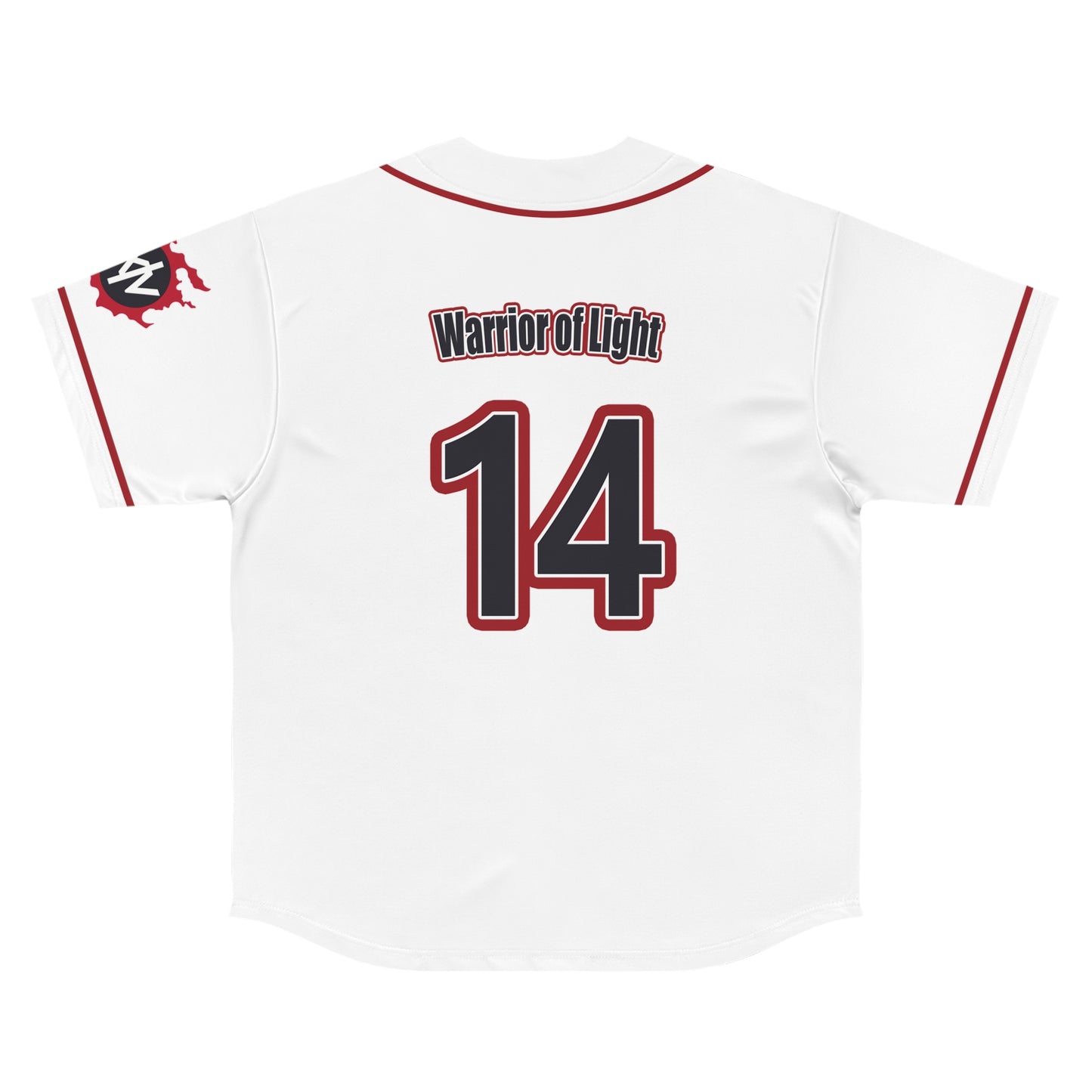 FFXIV Warrior of Light Baseball Jersey