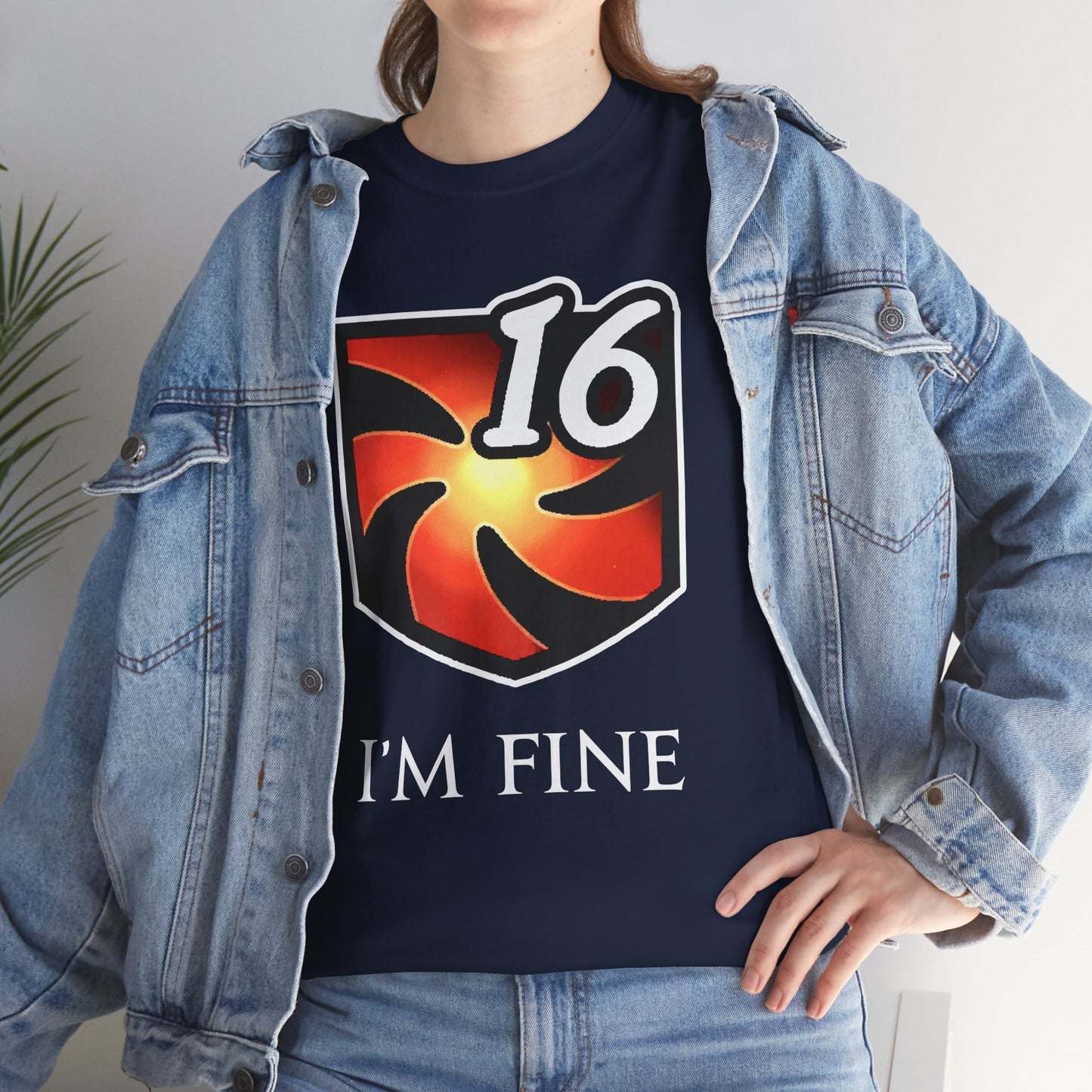 I'm fine - Vulnerability Stacks MMORPG FFXIV Online T Shirt