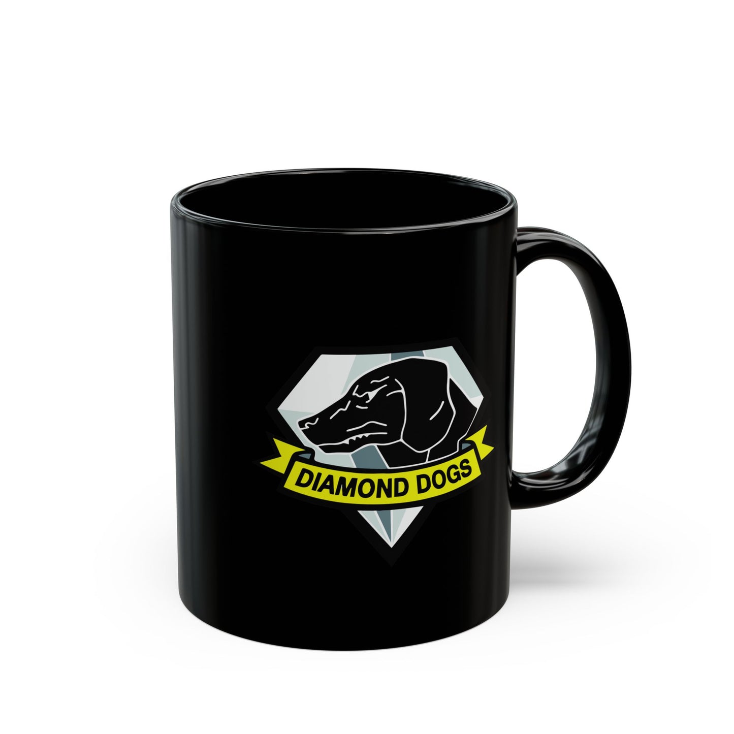 Diamond Dogs - Metal Gear V 11 & 15oz Black Mug