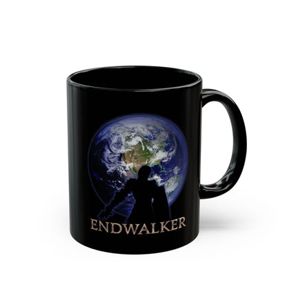 The Endwalker Warrior of light FFXIV 11 & 15oz Black Mug