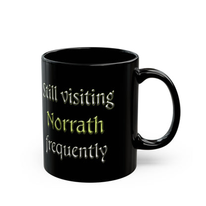 Still visiting Norrath Frequently Everquest 11 & 15oz Black Mug