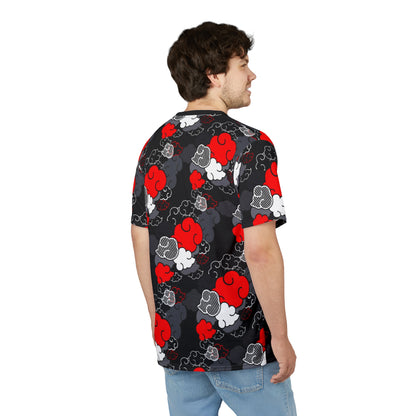 Akatsuki Naruto pattern T Shirt