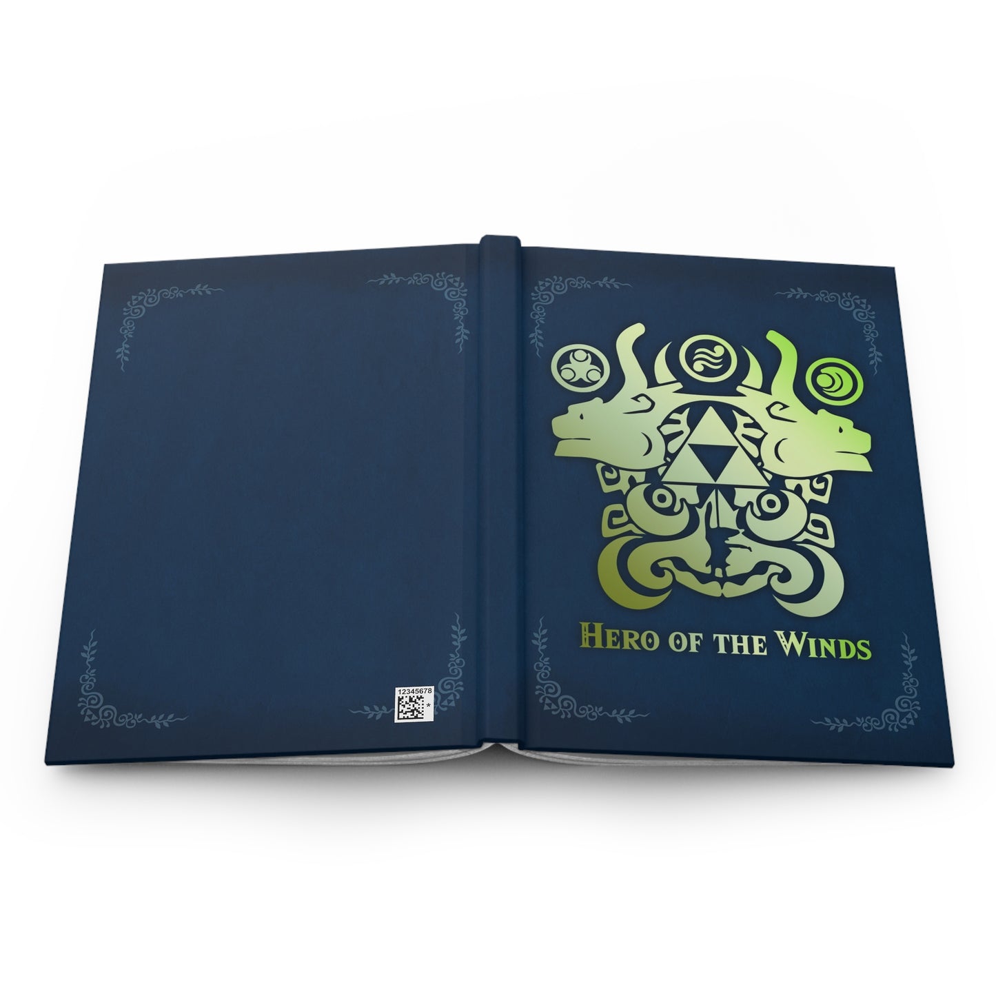 TLOZ Hero of the Winds Hard cover Journal - Ruled Line