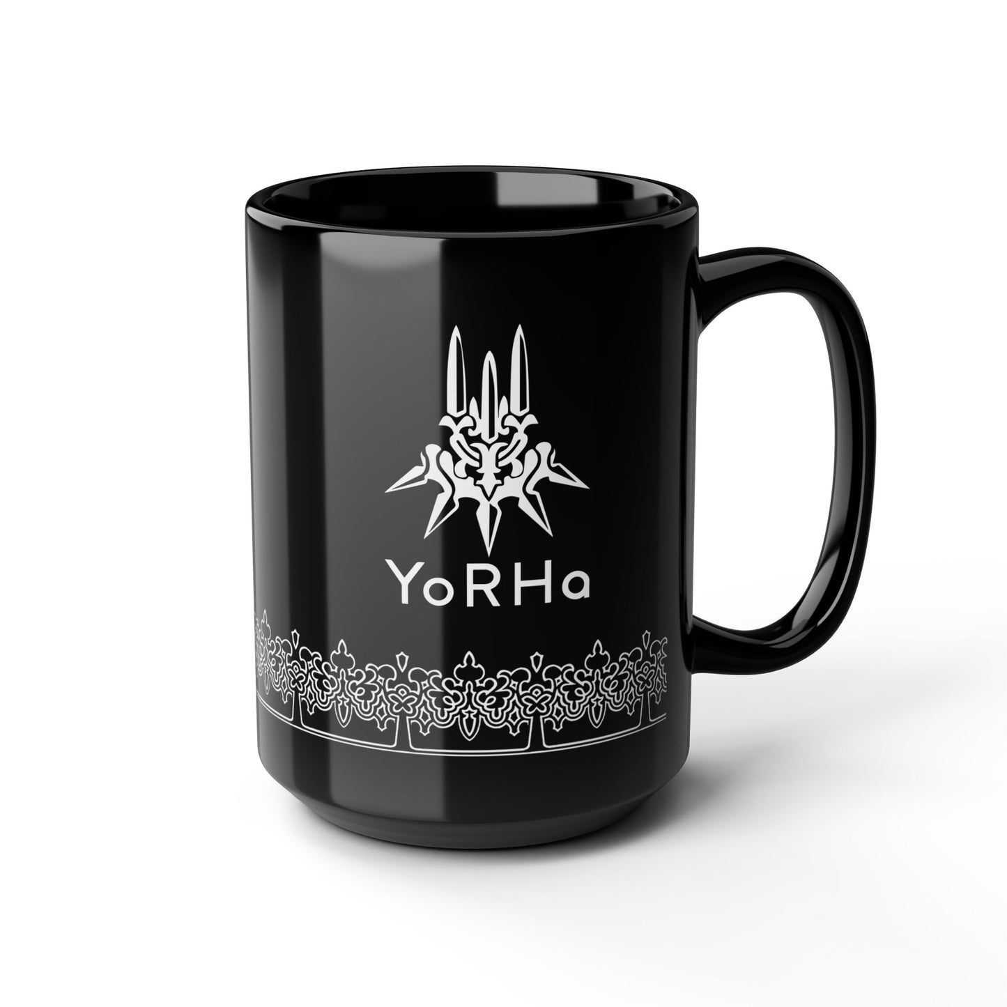YoRHa NieR Automata 11 & 15oz Black Mug