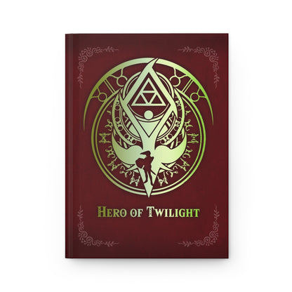 TLOZ Hero of Twilight Hard cover Journal - Ruled Line