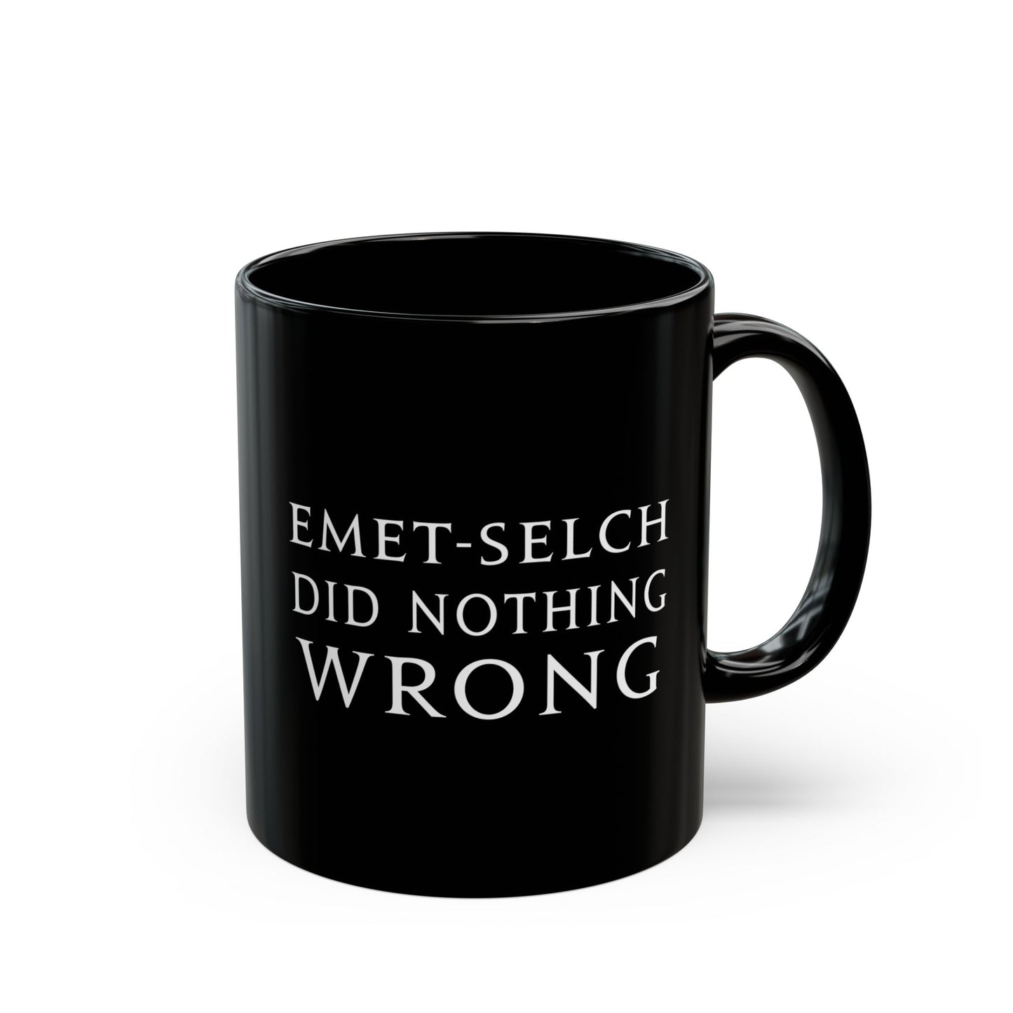 Emet-Selch Did nothing wrong FFXIV 11 & 15oz Black Mug